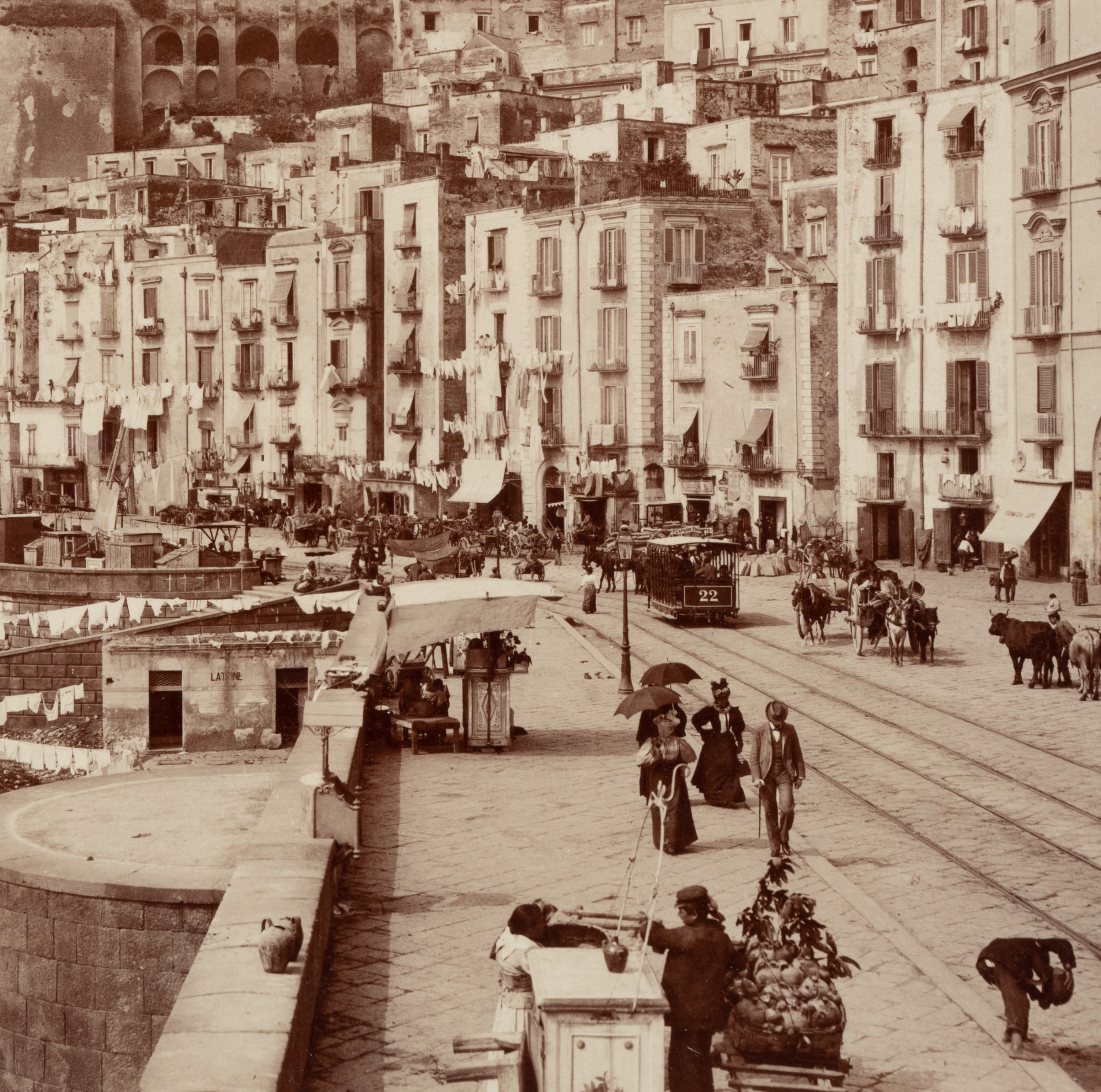 Strada di Santa Lucia, Neapel