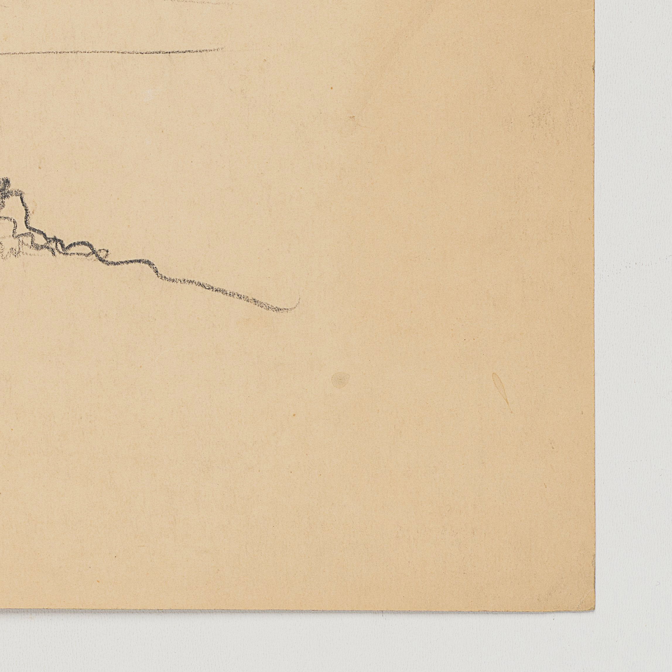 Doppelseitiges Blatt mit Landschaftsskizzen