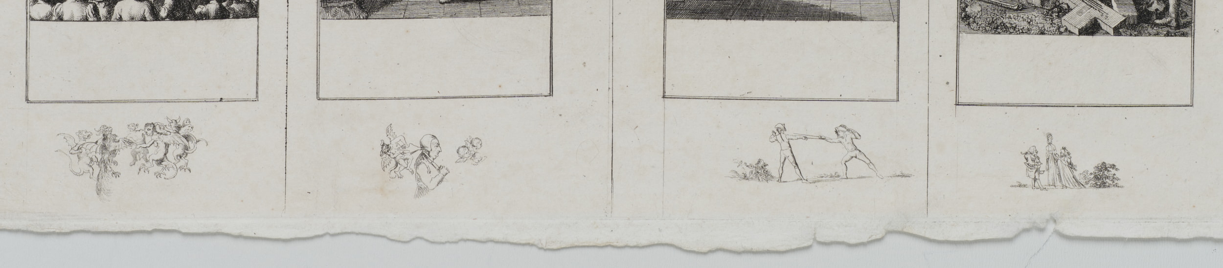 1-8. Blatt zur Geschichte der Bartholomäusnacht