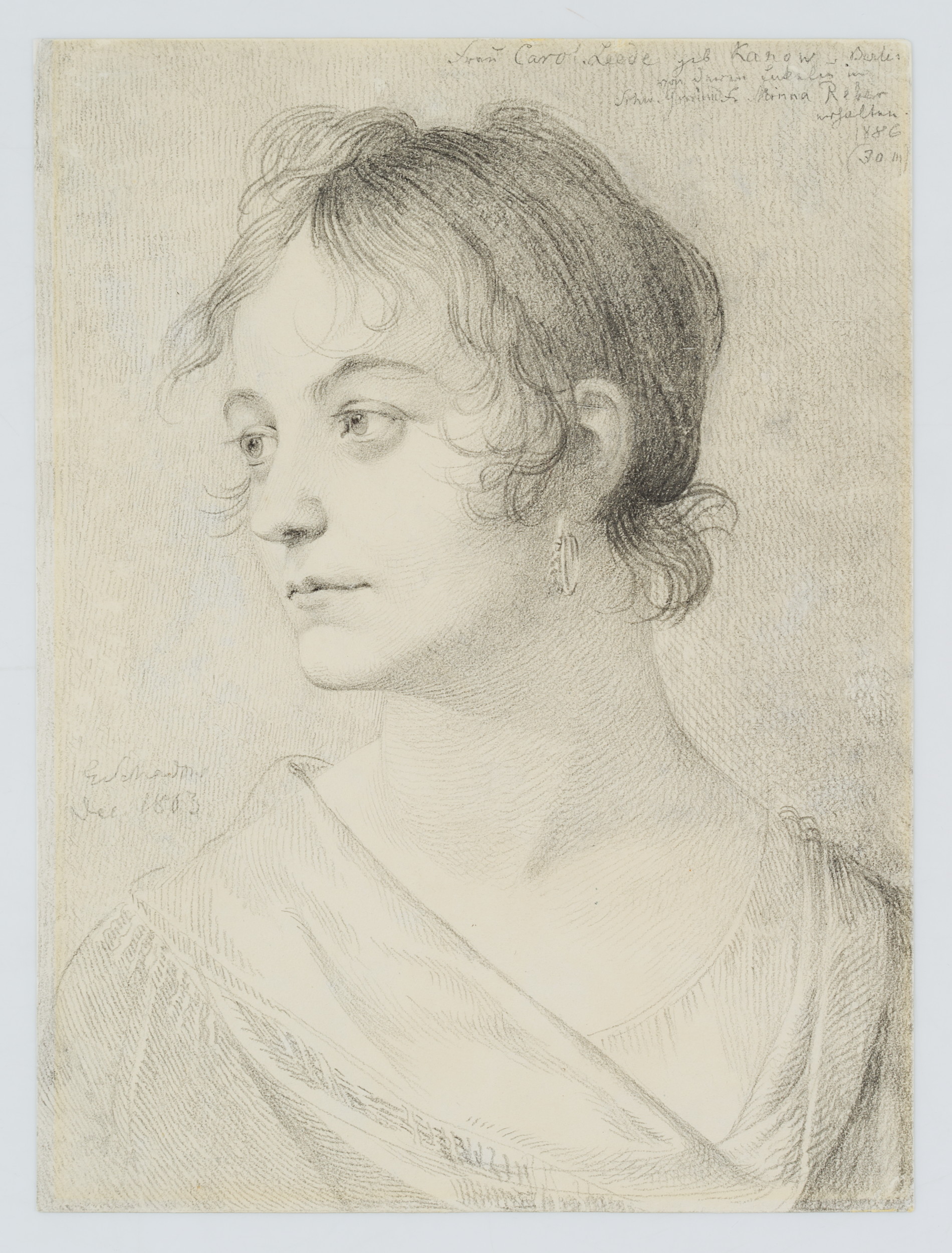 Porträt der Caroline Leede