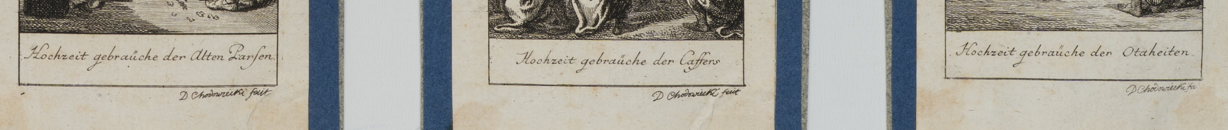 12 Blätter Hochzeitsgebräuche bei verschiedenen Völkern