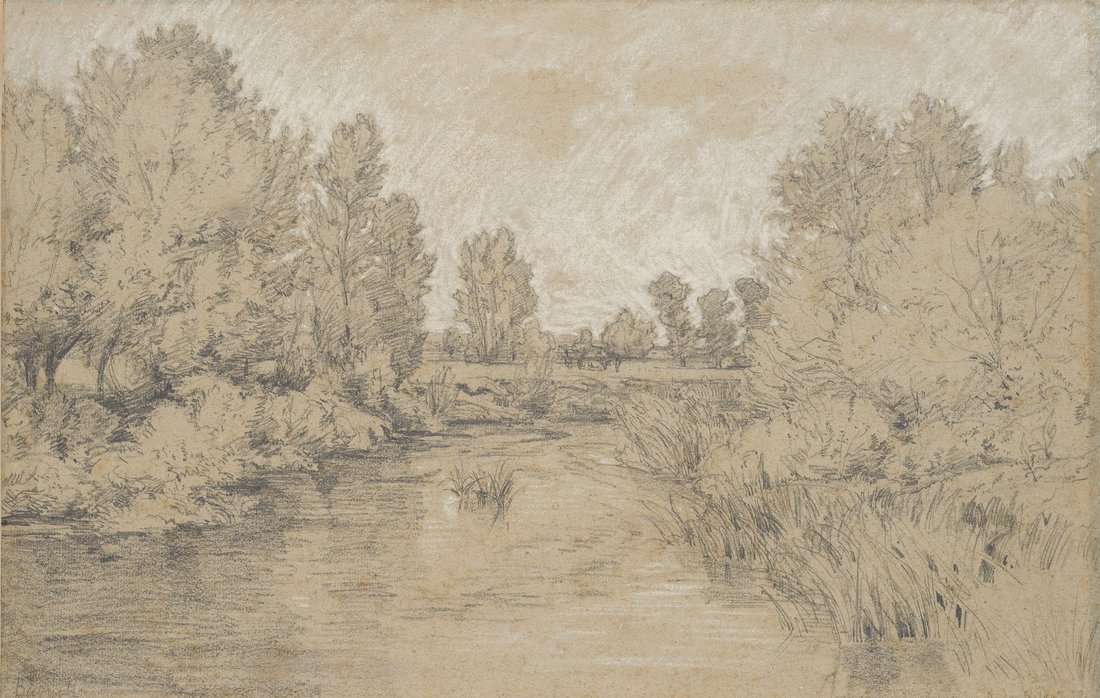 Niederung an der Nidda bei Frankfurt am Main