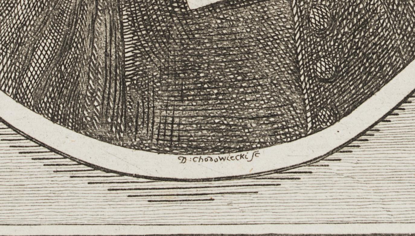 Porträt des Leipziger Predigers J. G. Zollikofer