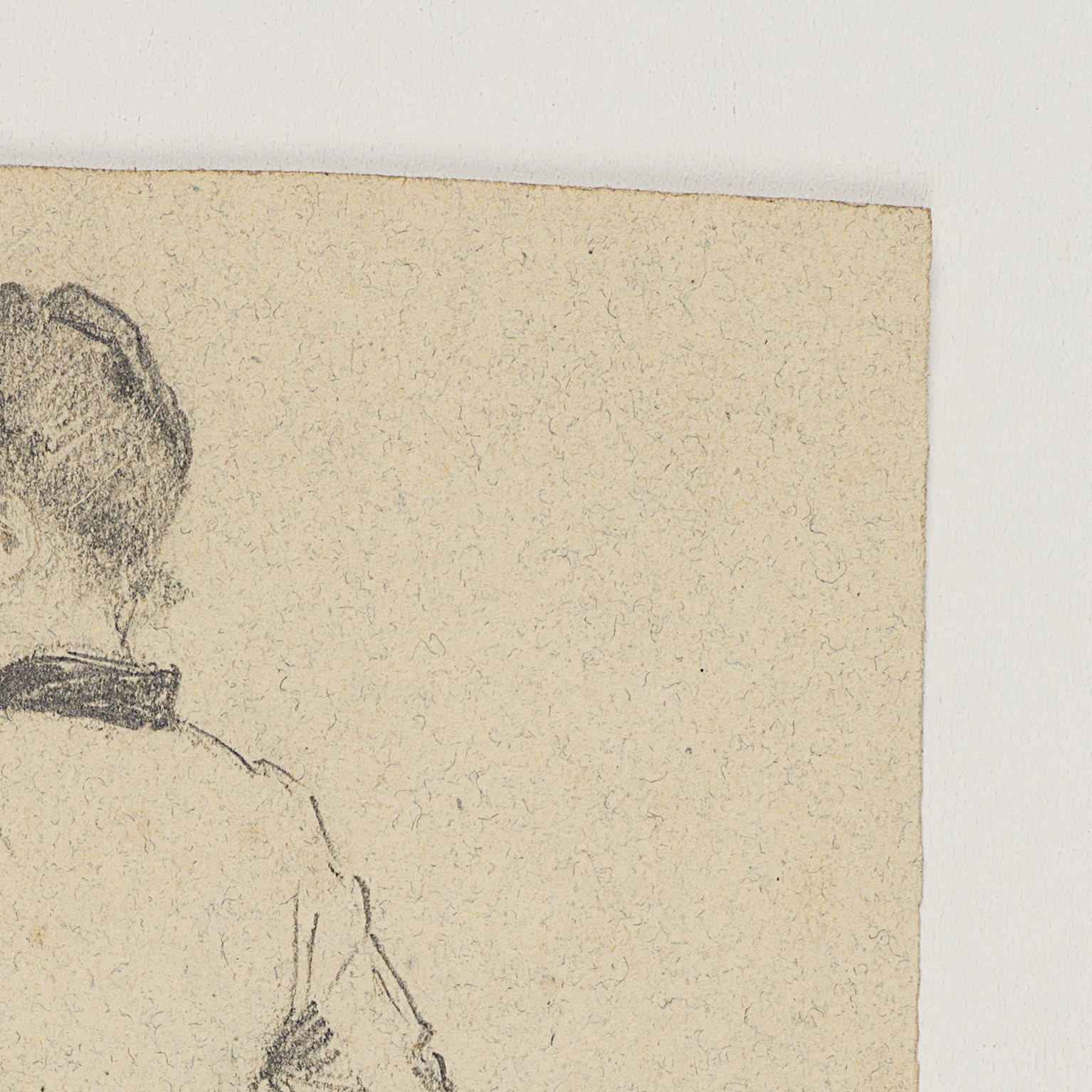 Stehende Frau von hinten