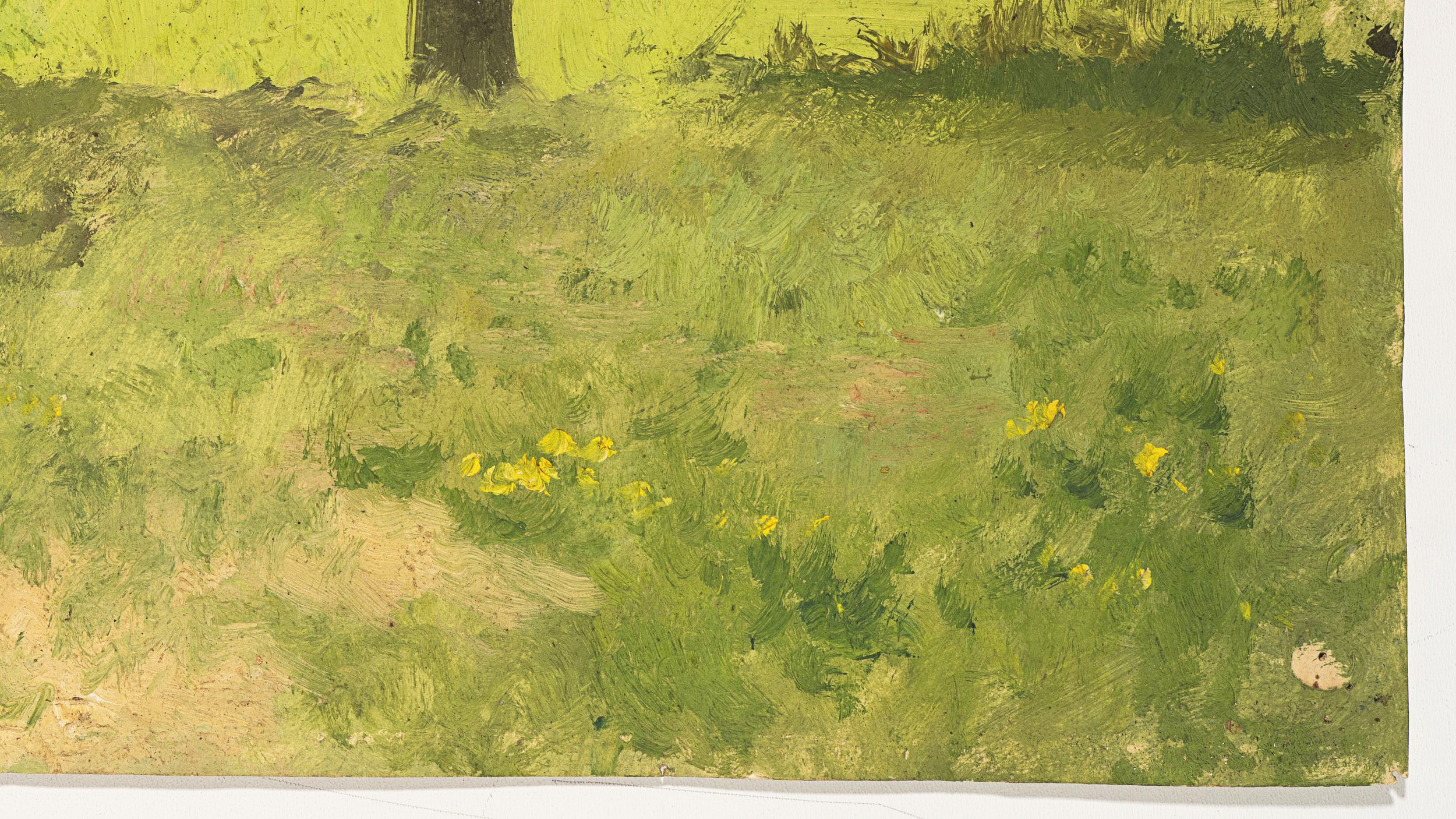 Baumlandschaft im Frühling