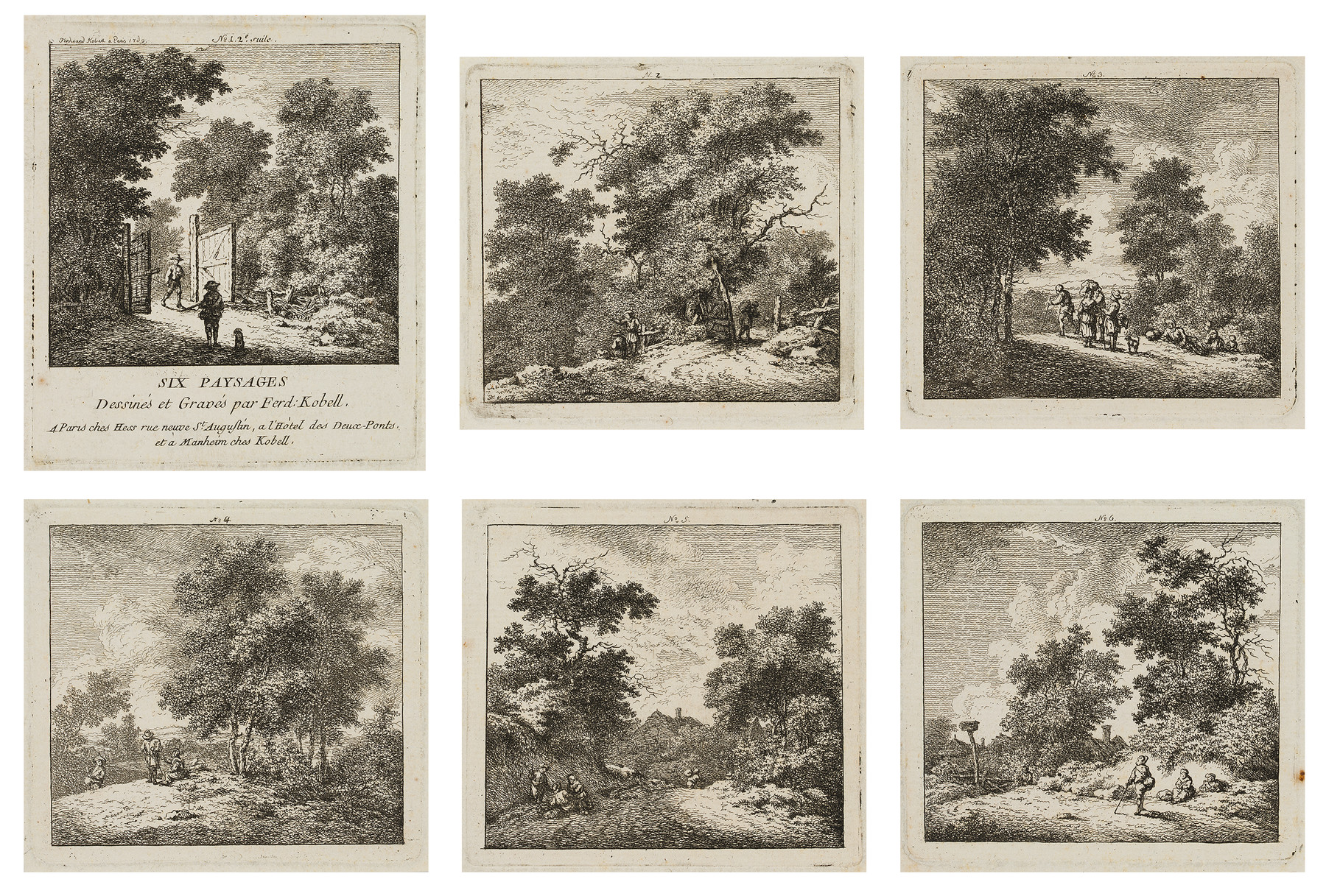 Six Paysages