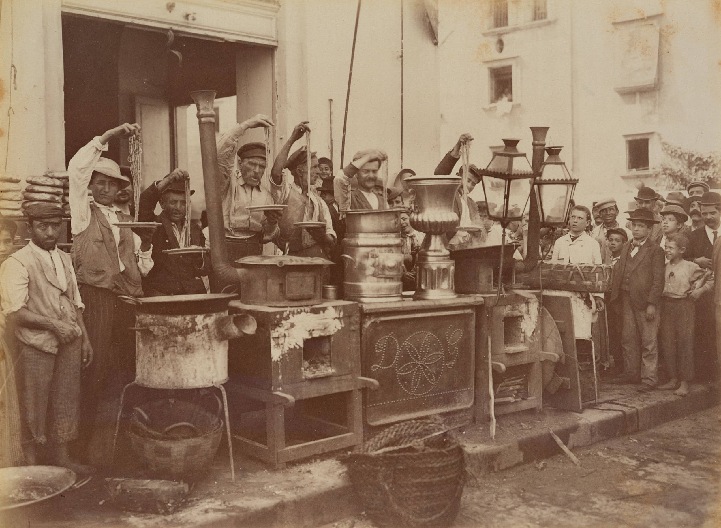Venditori di Maccheroni, Neapel