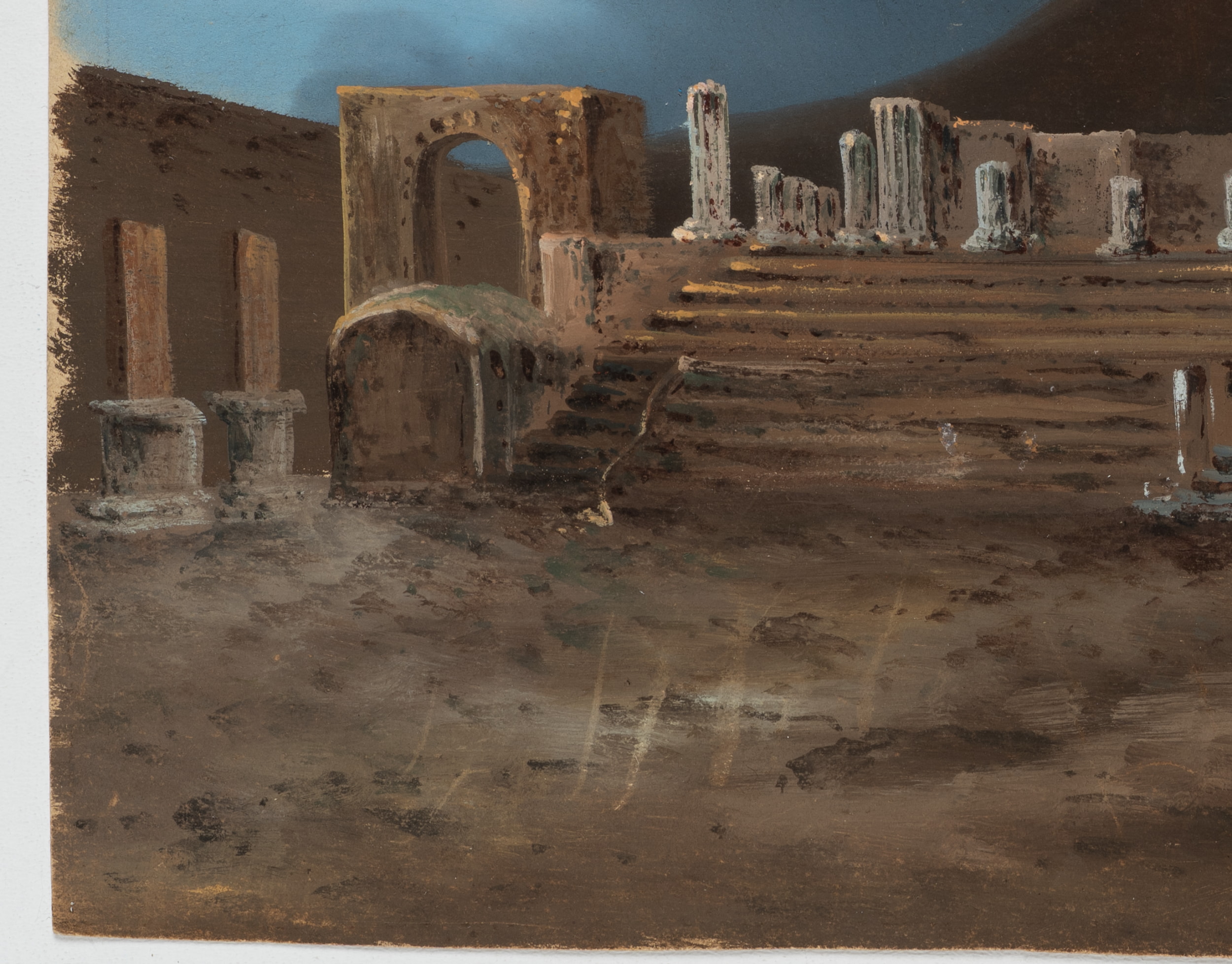 Ausbruch des Vesuv on Pompeji aus