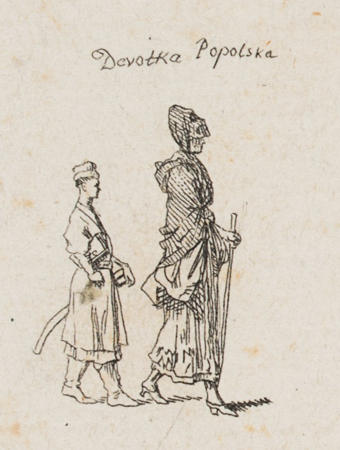 Drei polnische Figuren