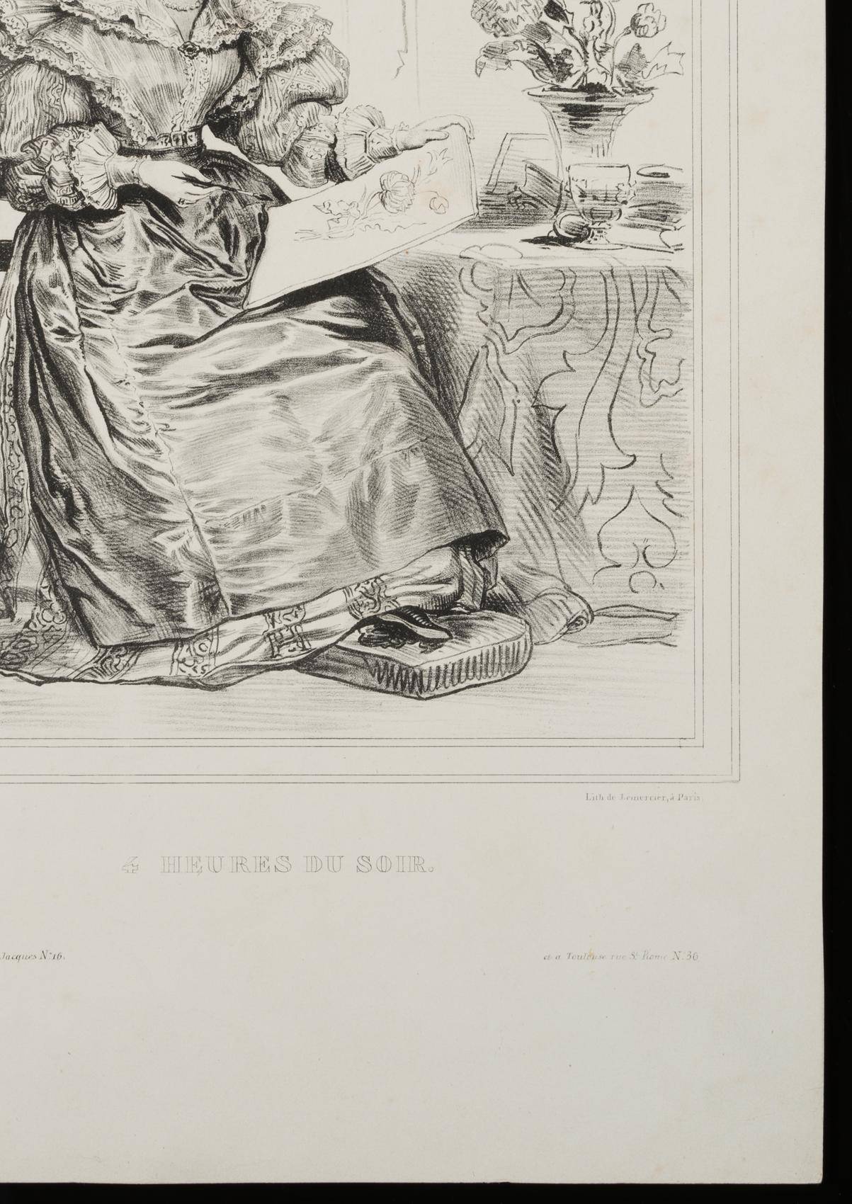 Quatre Heures Du Soir, Mlle. Laure Deveria