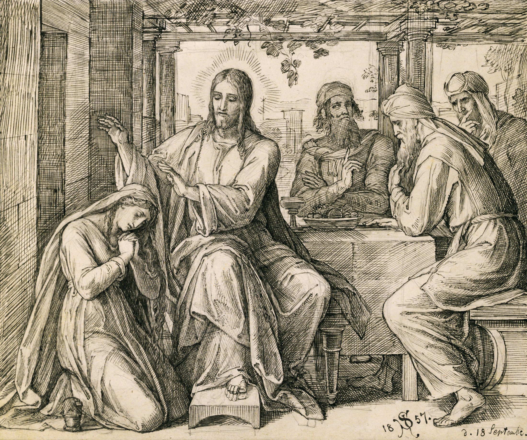 Jesus und die Sünderin
