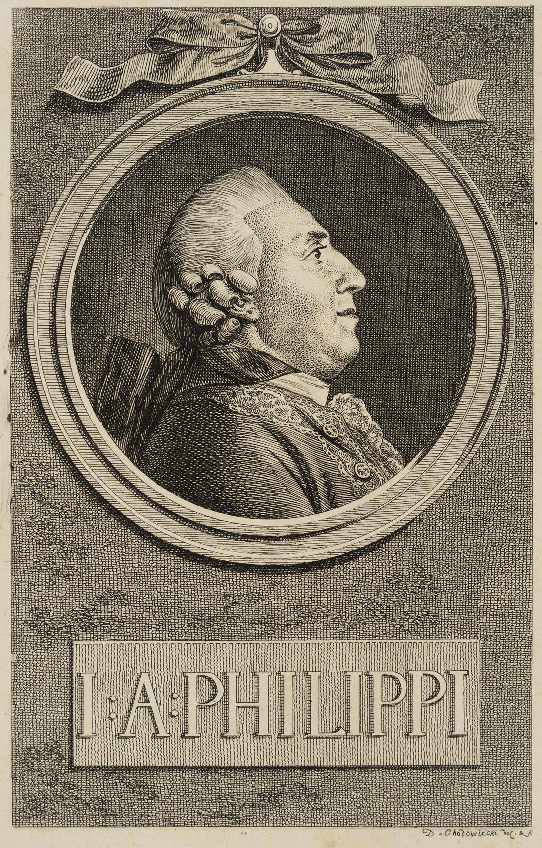 Portrait von J. A. Philippi
