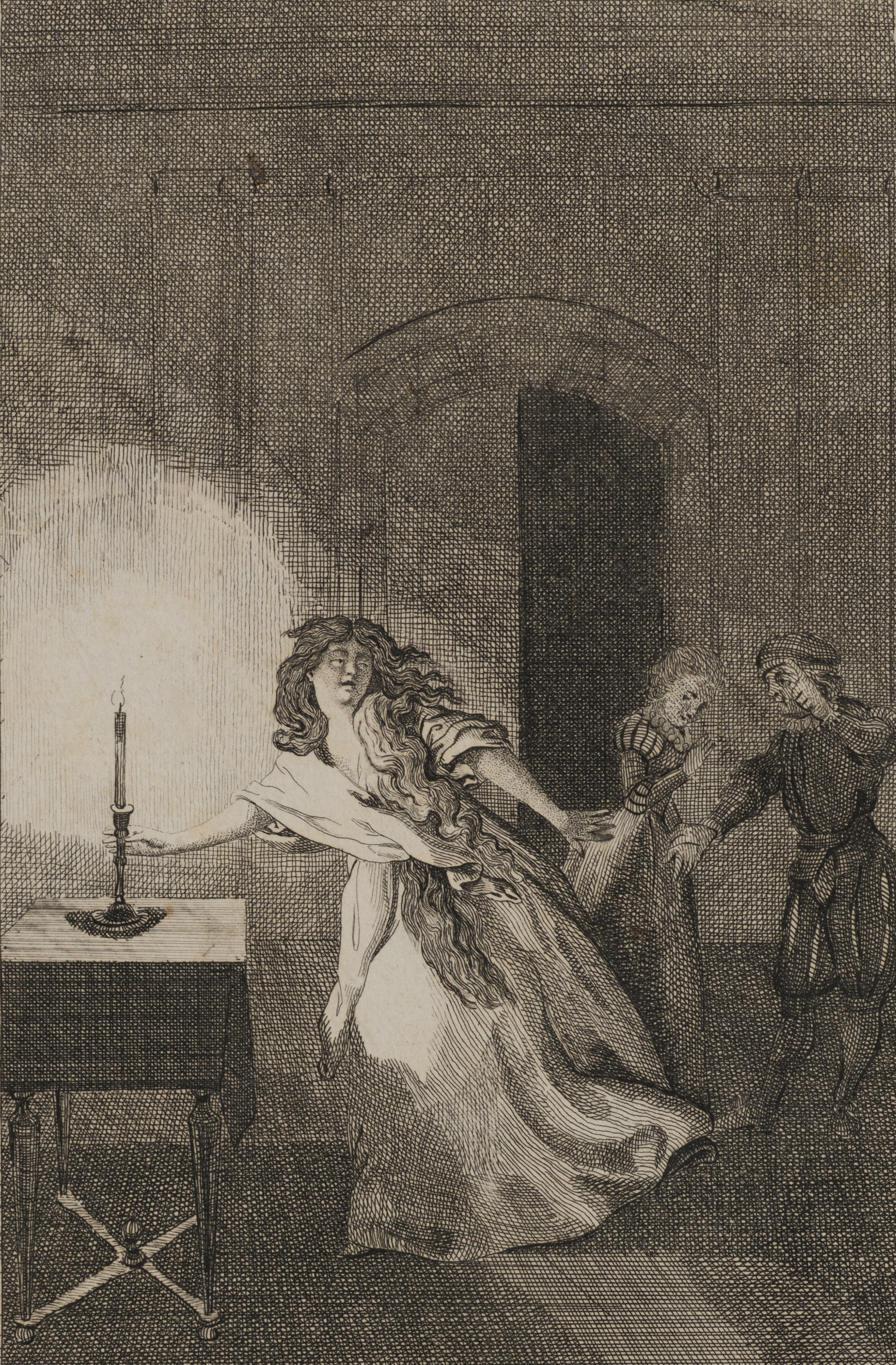 Lady Macbeth. Schlafwandelszene. Kopie des Sohnes