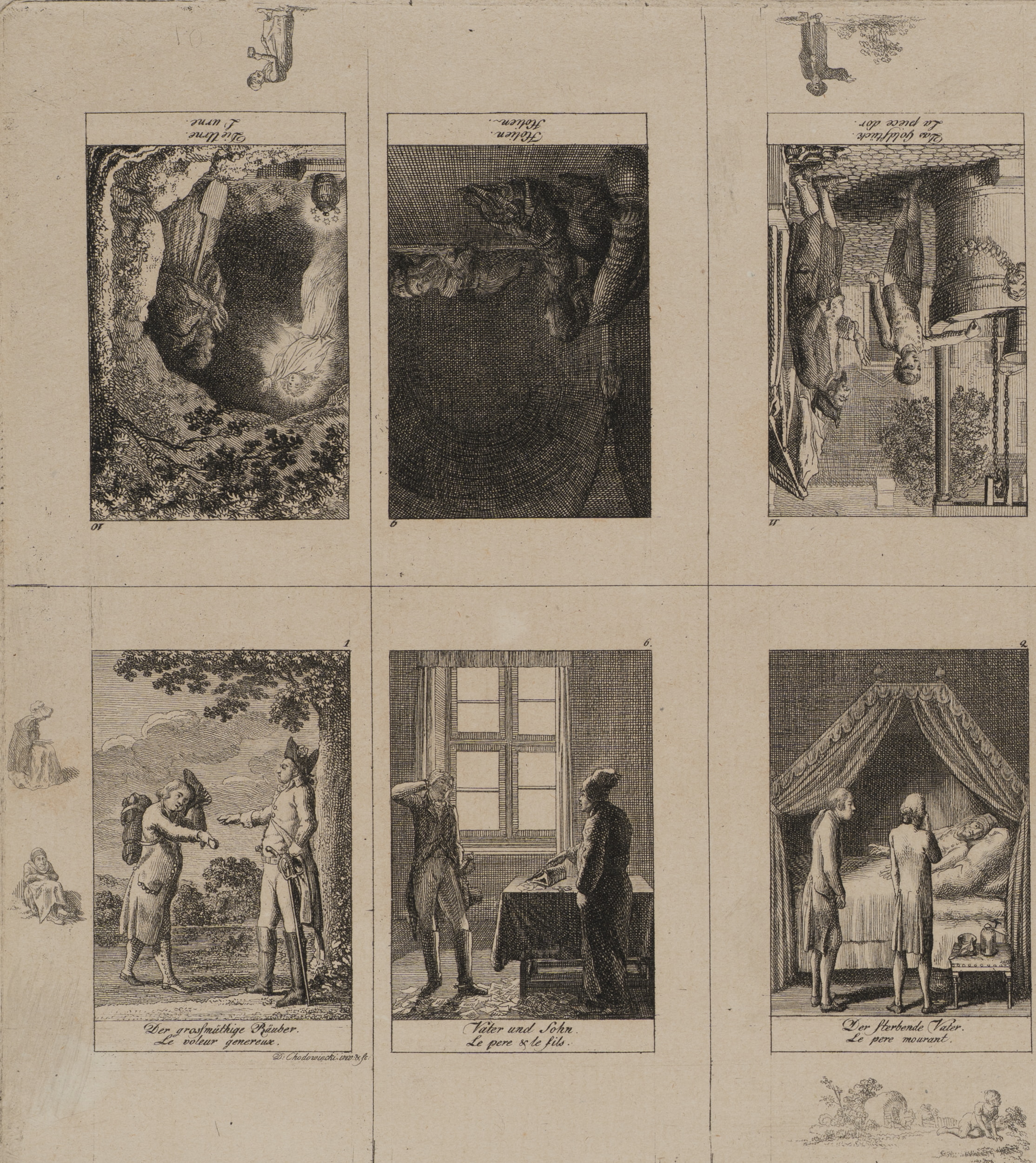 Illustrationen zu Fabeln und Erzählungen