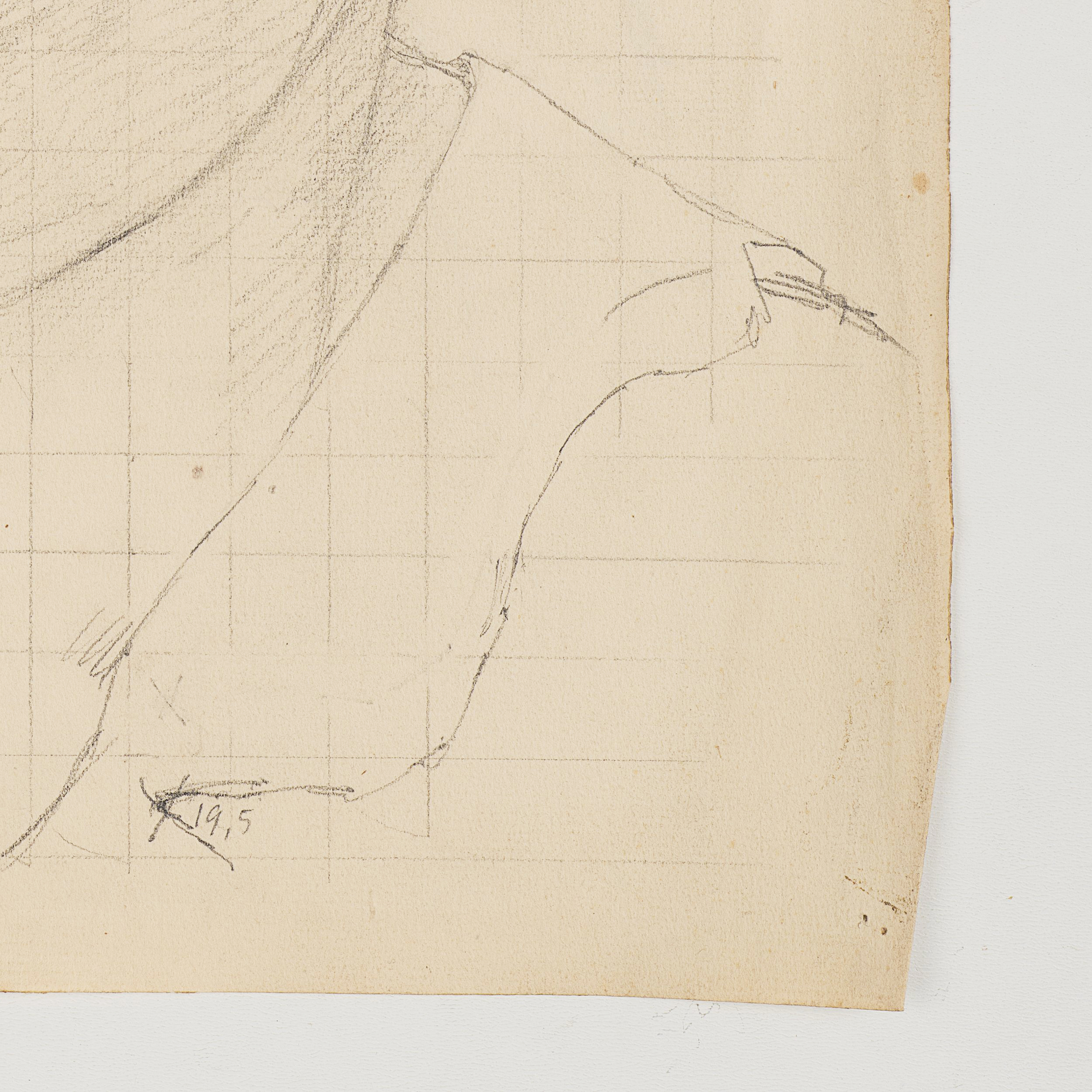Weibliches Porträt, Studie