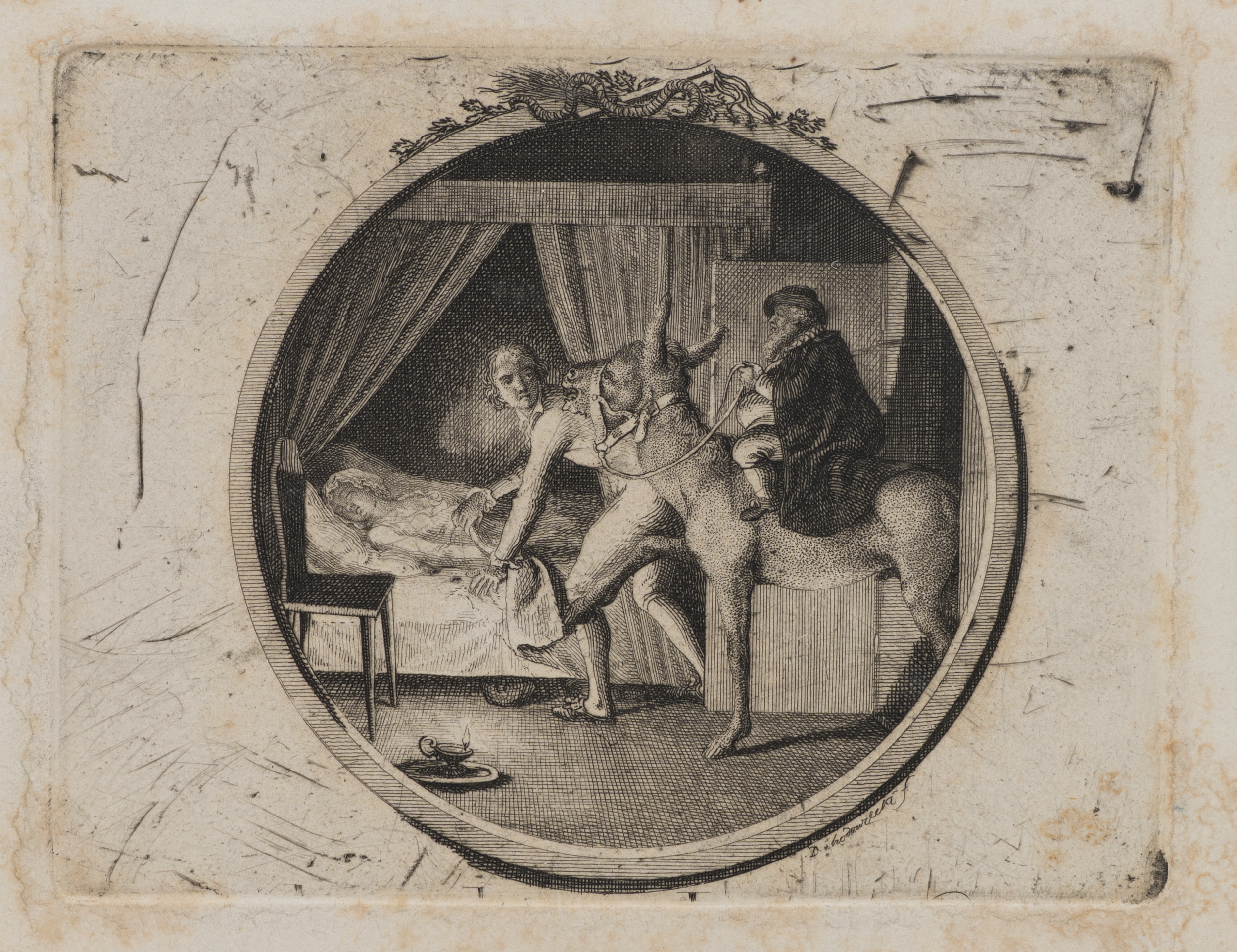 Illustration zu "Der Bieresel. Ein sächsisches Volksmärchen"