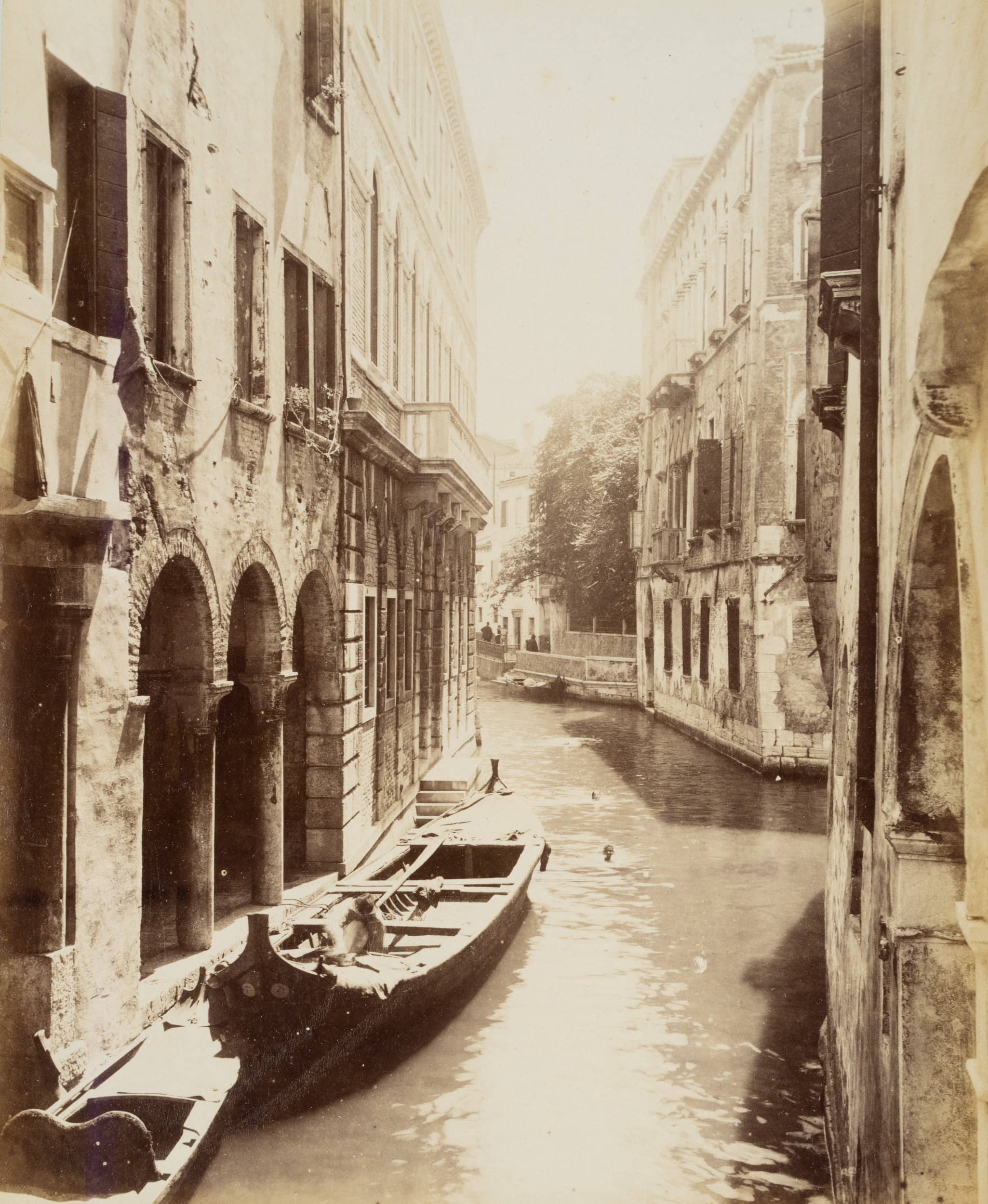 Schwimmende im Kanal, Venedig