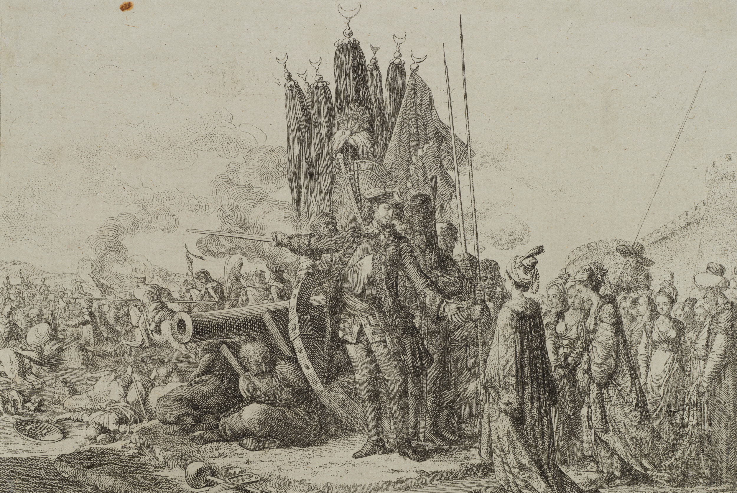 Action près de Choczim le 18. Sept. 1769
