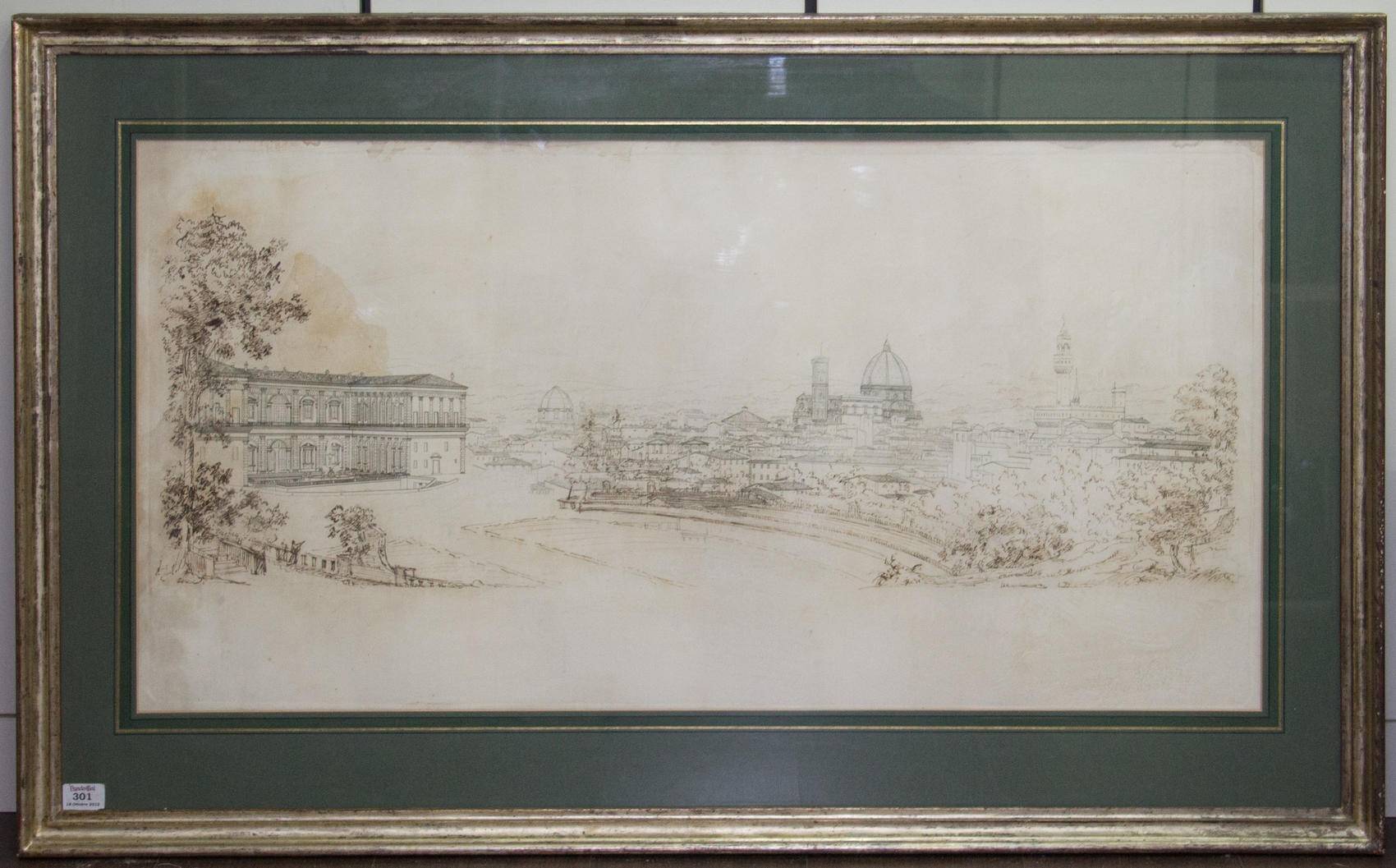 Blick auf Florenz vom Boboli-Garten aus