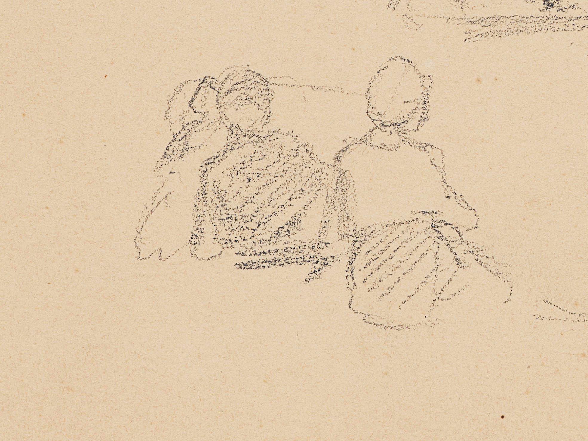 Figurenstudien mit Frauen und Kindern