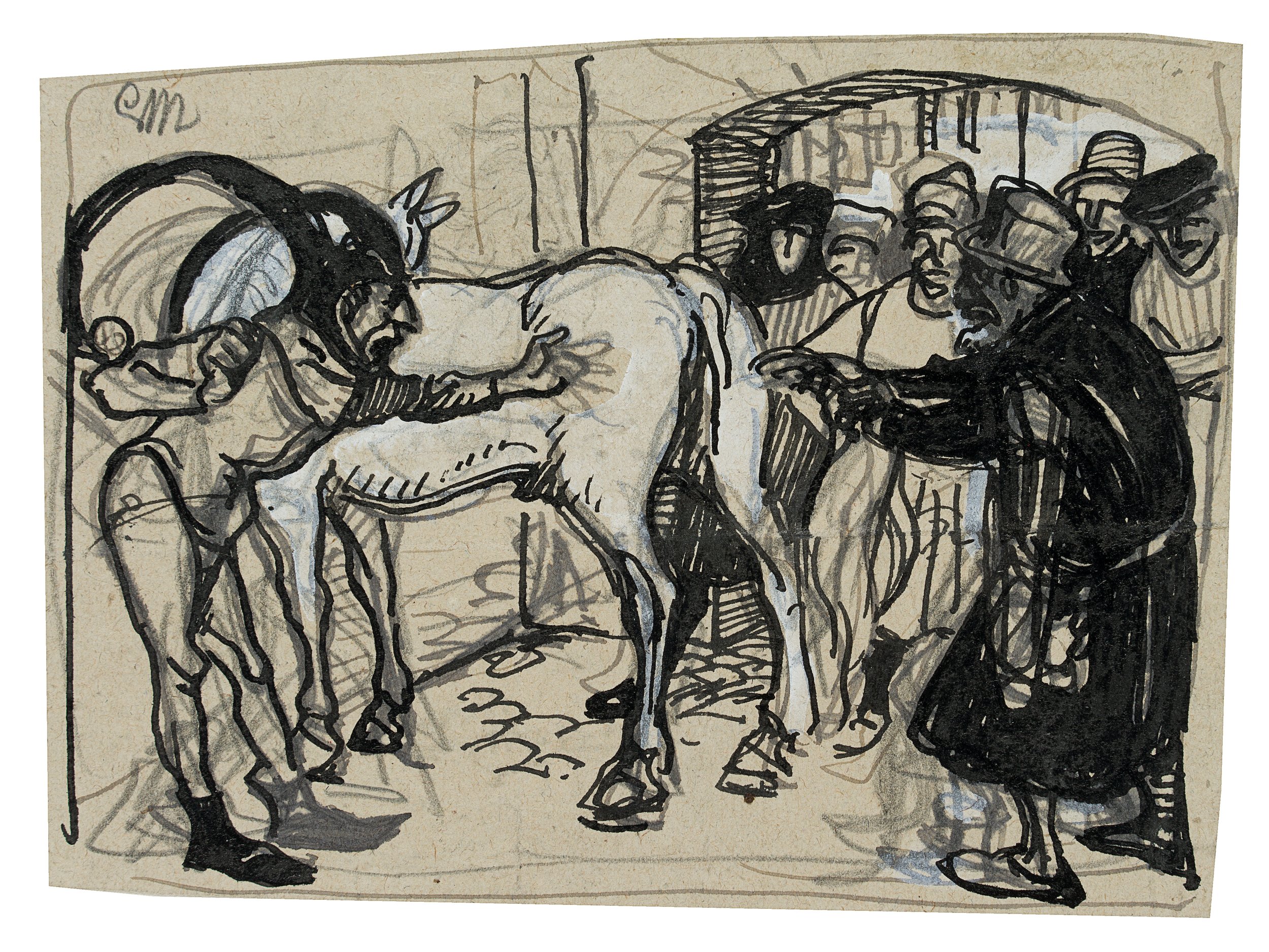 Till Eulenspiegel und der Pferdehändler in Wismar