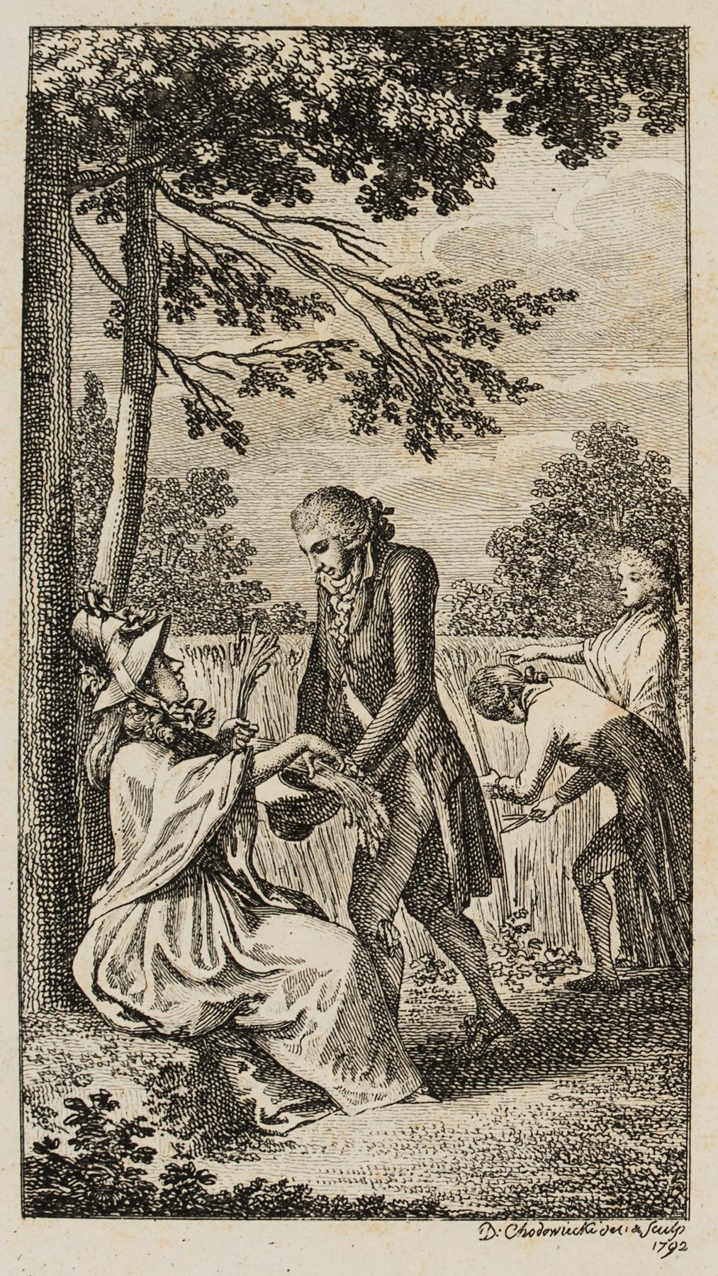 Titel-Kupfer zur Aehrenlese