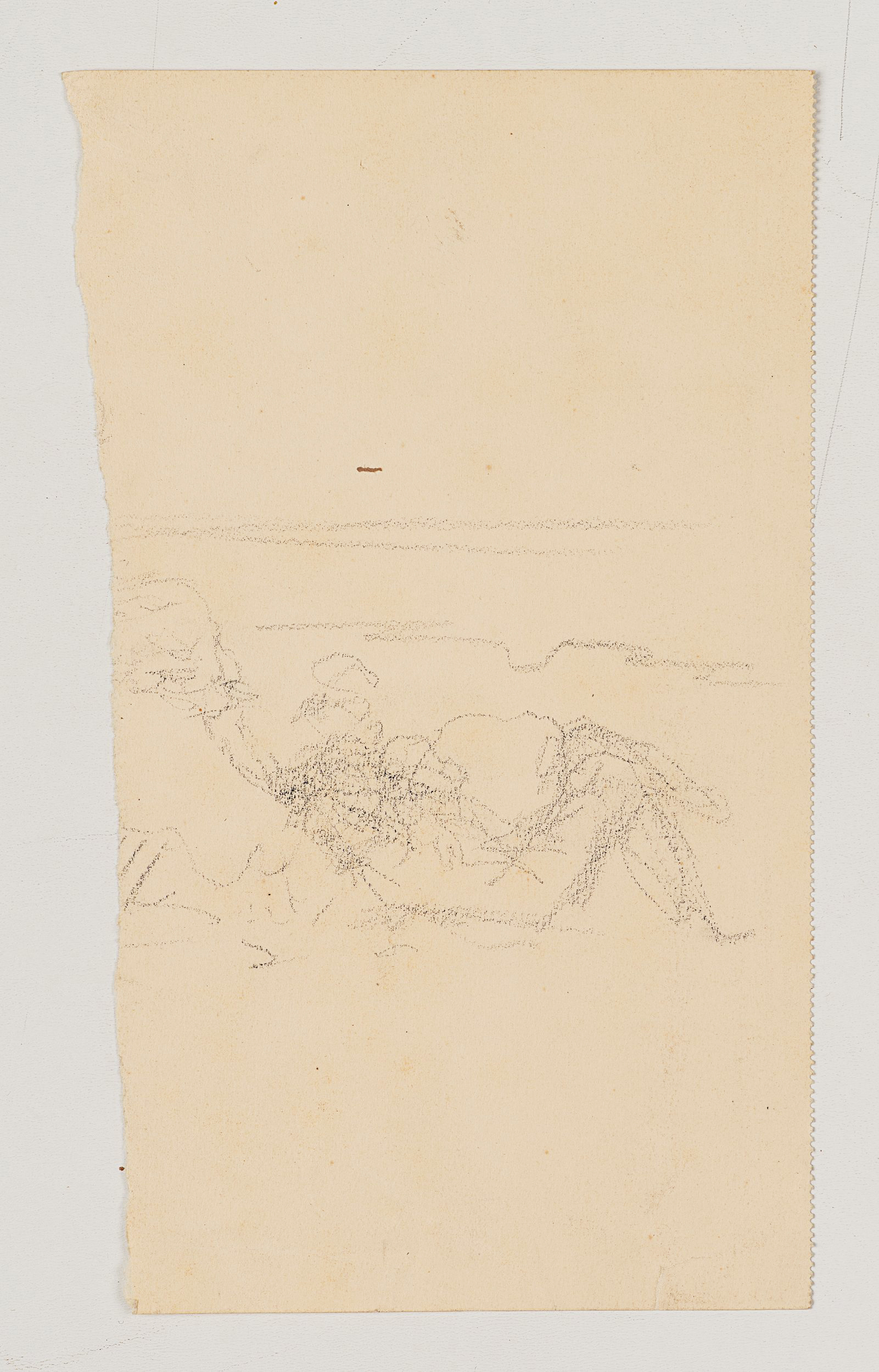 Figurenstudie, Kompositionsskizze