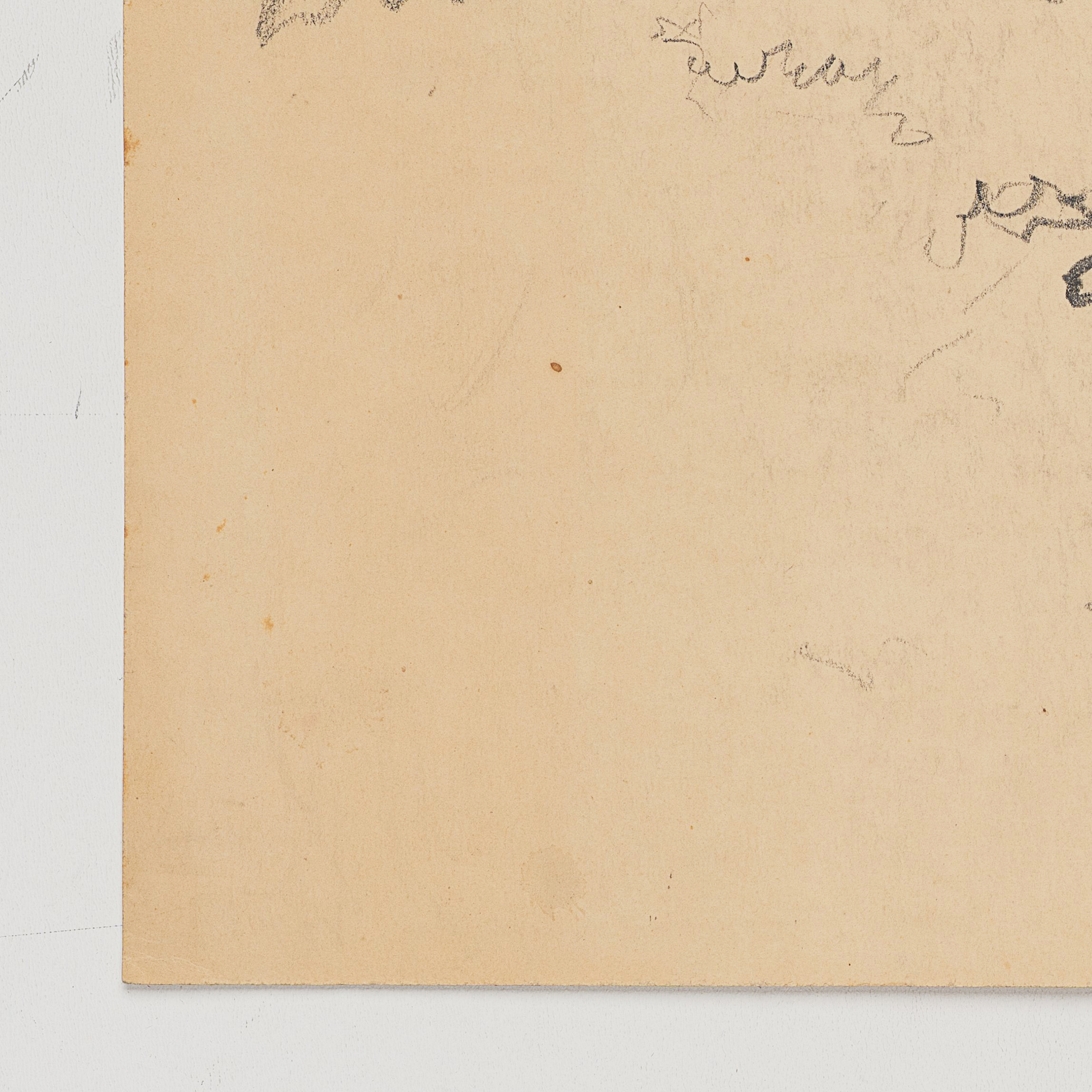 Doppelseitiges Blatt mit Landschaftsskizzen
