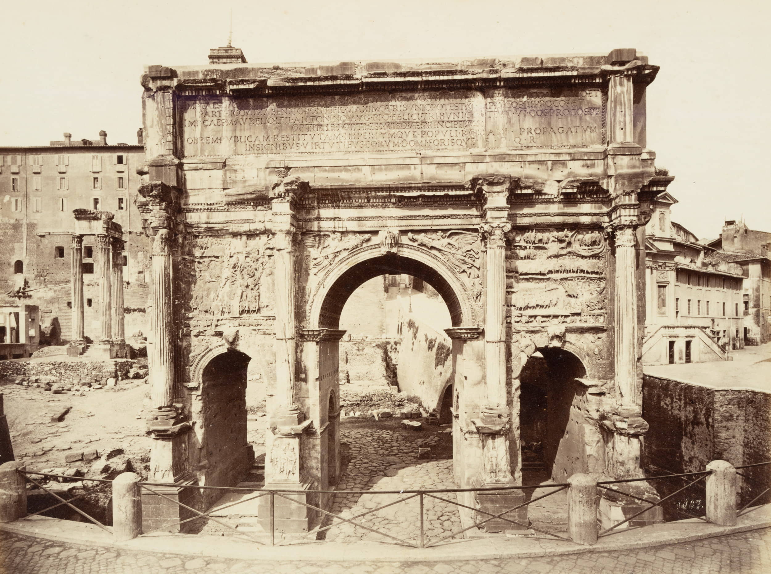 Triumphbogen Septimius-Severus, Rom