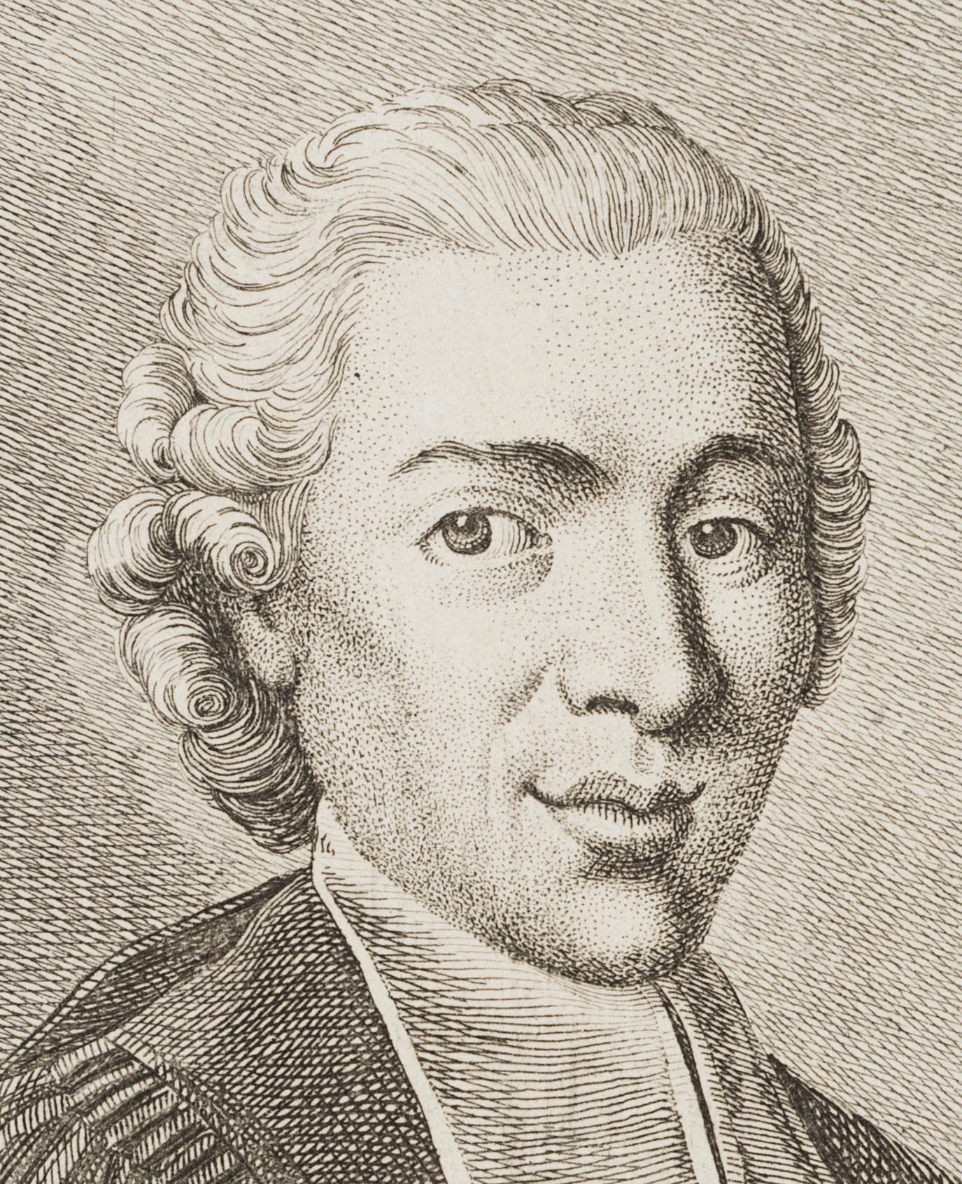 Porträt des Leipziger Predigers J. G. Zollikofer