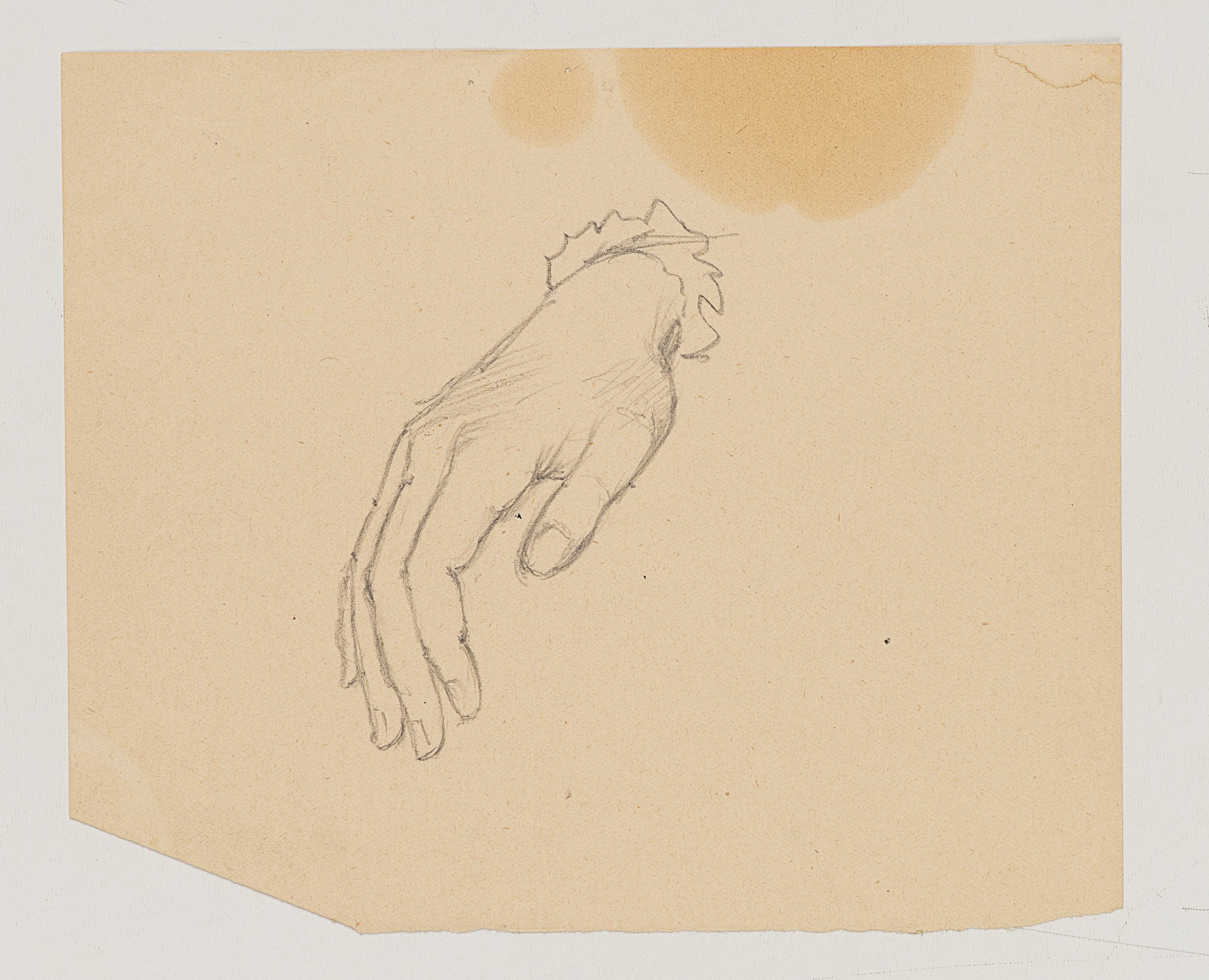 Handstudie mit Ärmelansatz