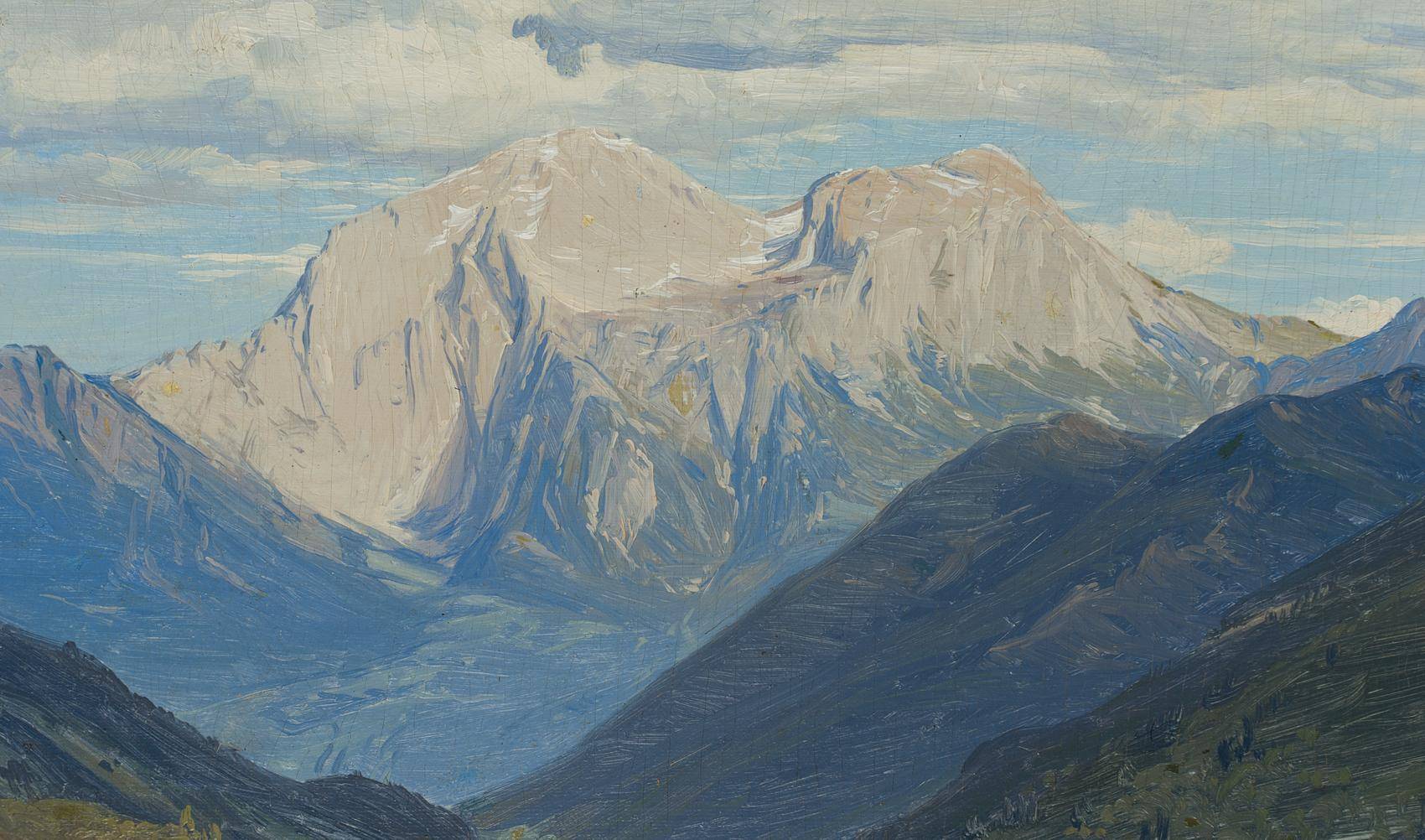 Blick auf den Hohen Göll