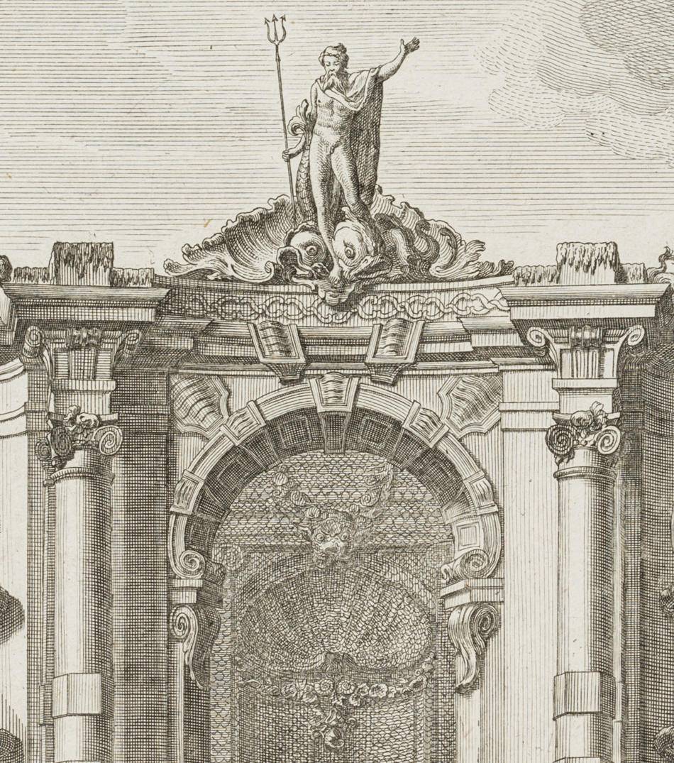 Ansicht der Grotte im Königlichen Garten von Sanssouci bei Potsdam