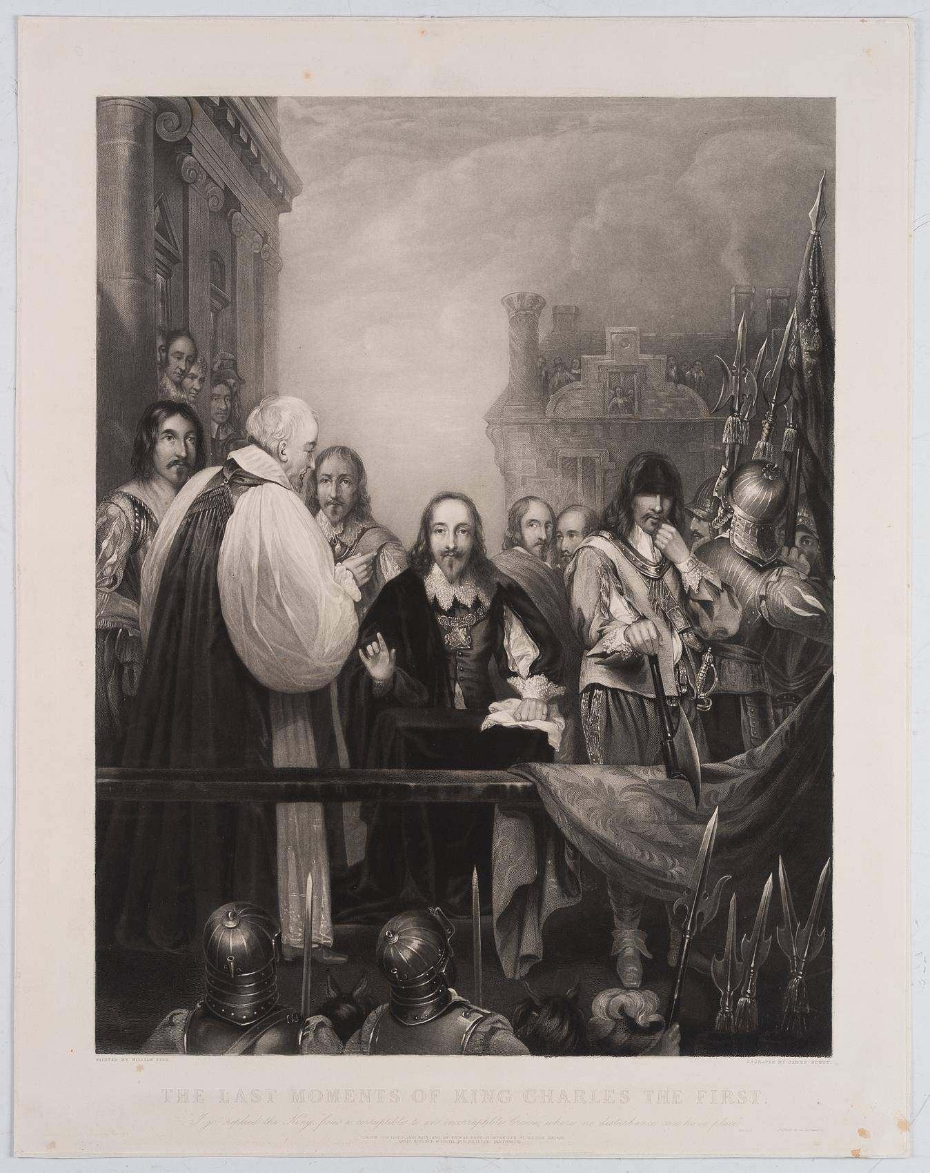 nach William Fisk: The last moments of King Charles the First