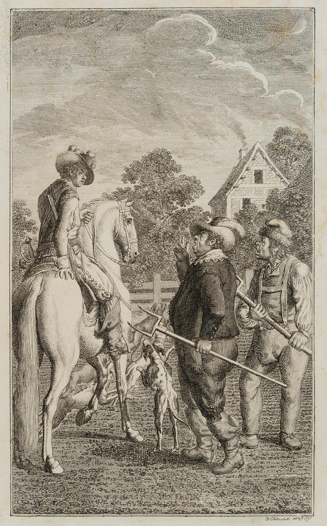 Friedrich von Böhmen im Rettichfeld eines verärgerten Holländers