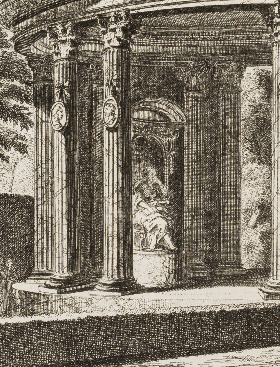 Ansicht des Freundschaftstempels im Park von Schloss Sanssouci bei Potsdam