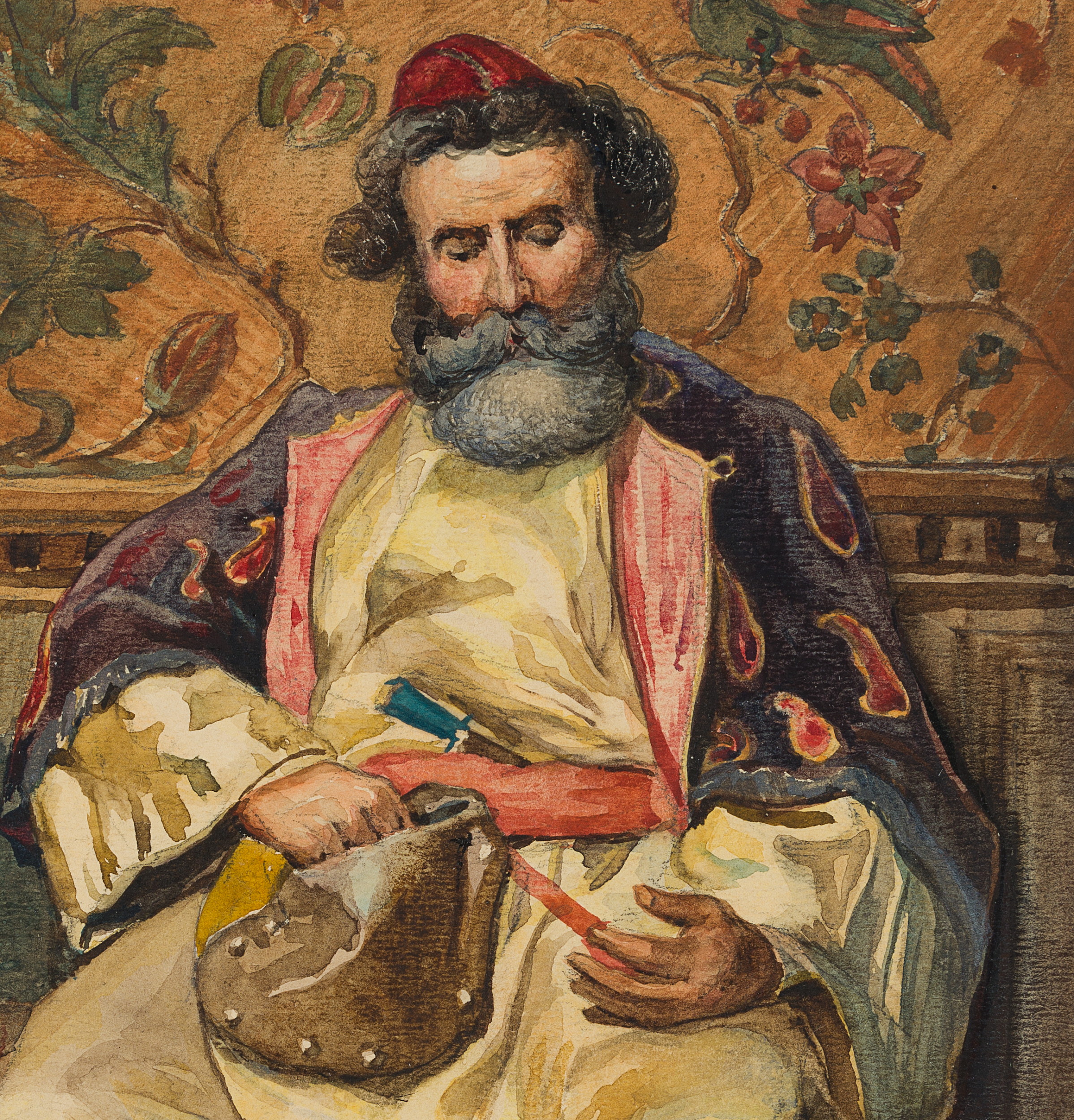 Pharisäer in kostbarer Tracht