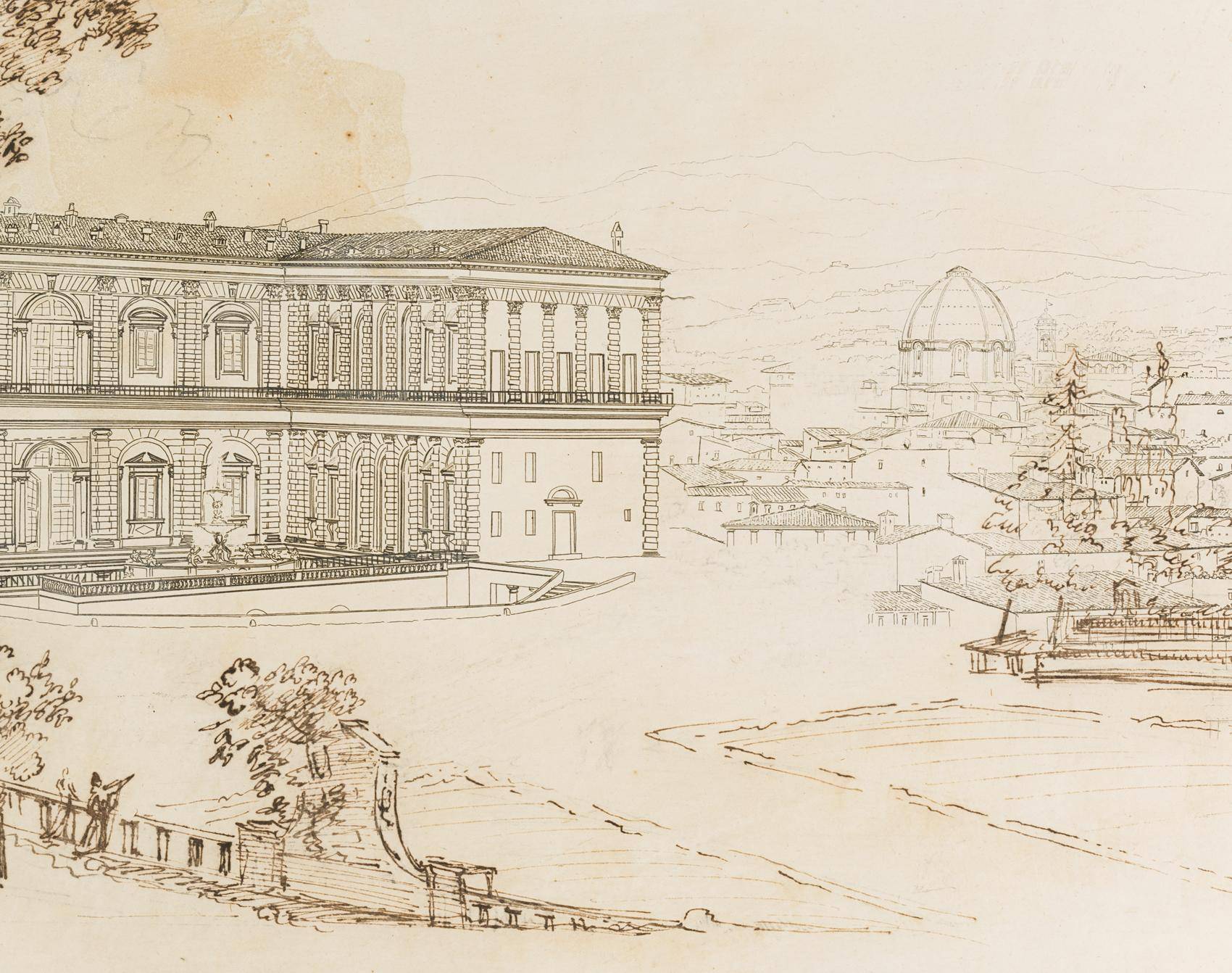 Blick auf Florenz vom Boboli-Garten aus