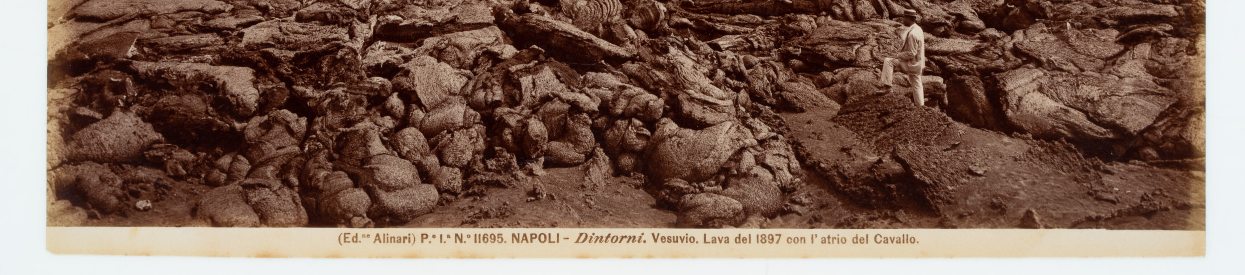 Lavafelder am Vesuv