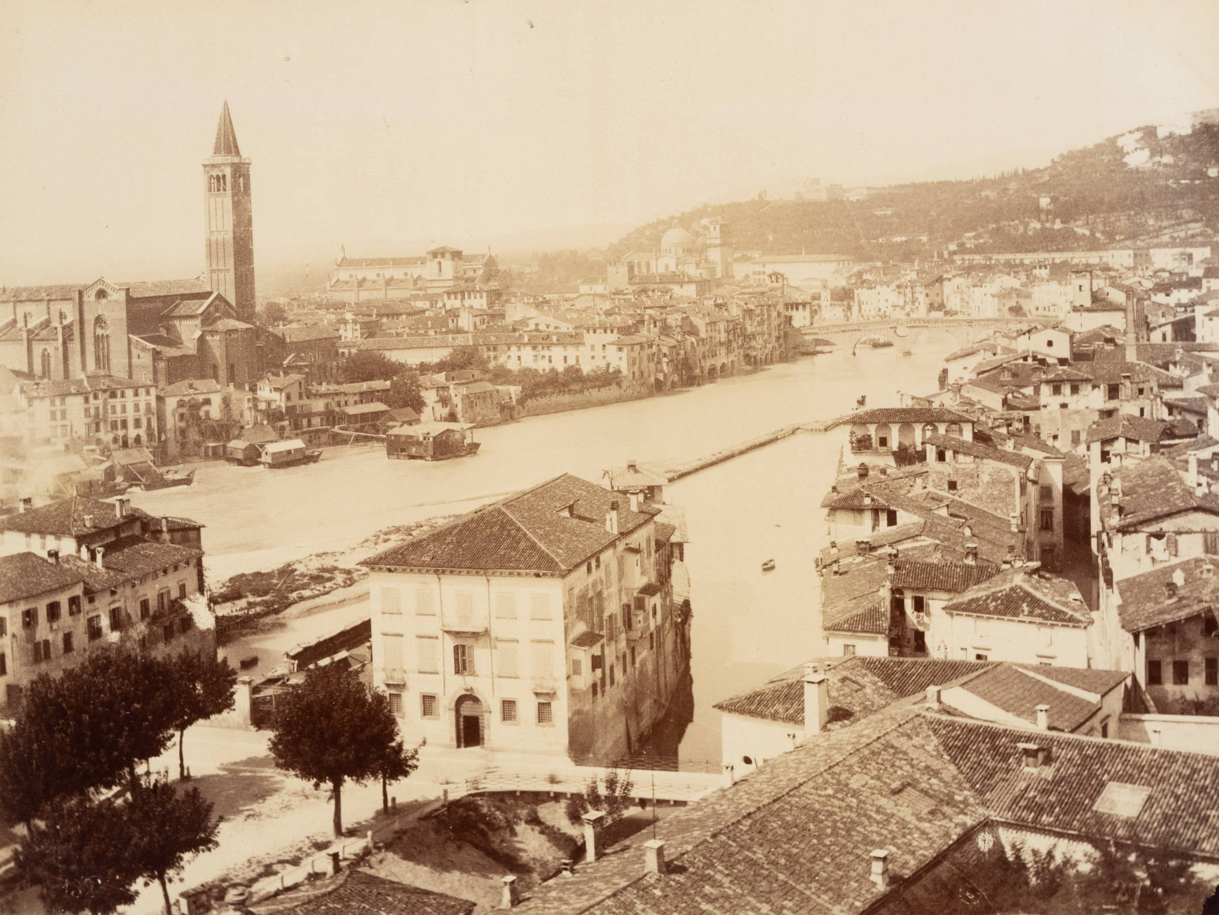 Ansicht von Verona mit Etsch