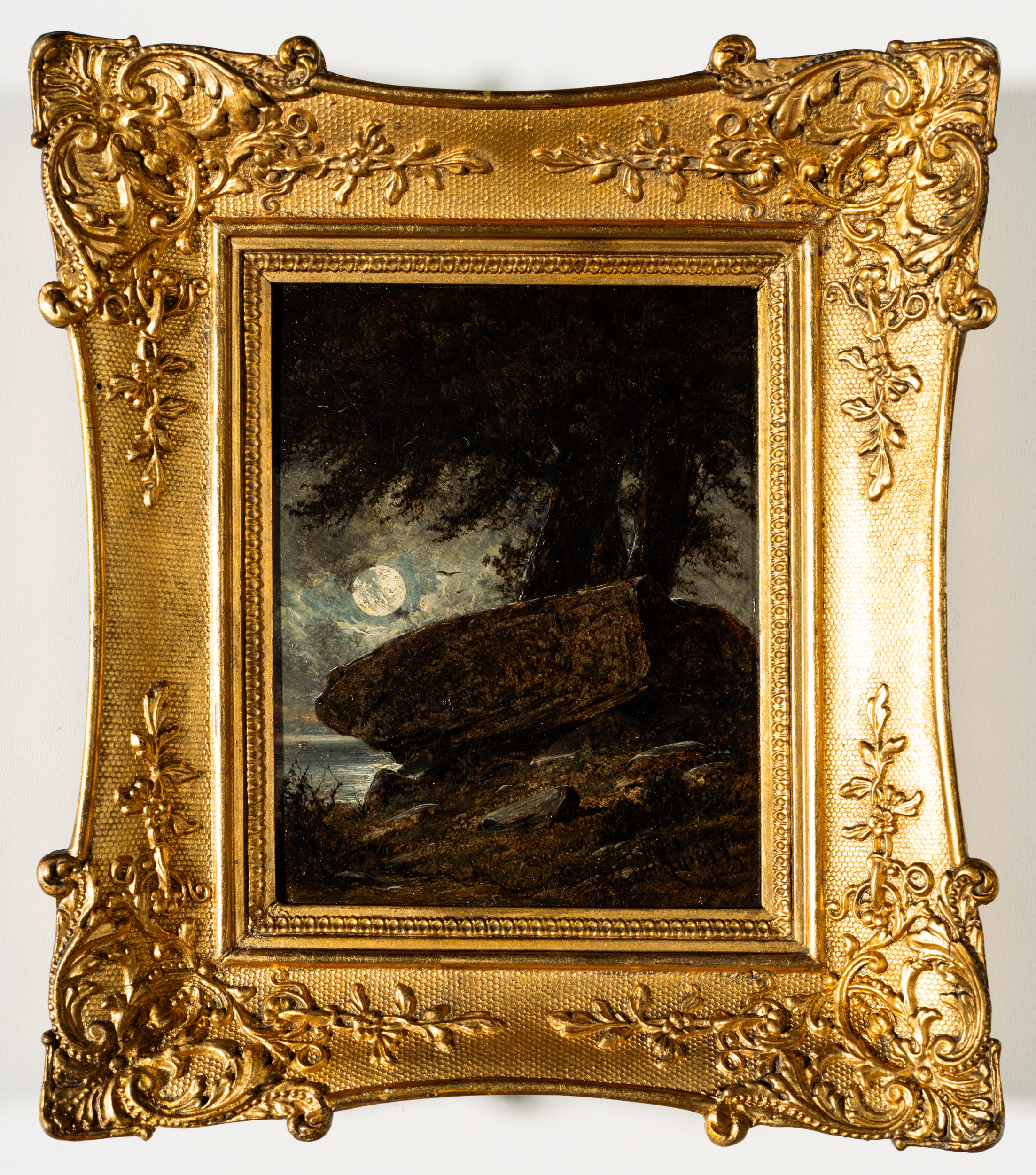 Hünengrab bei Vollmond