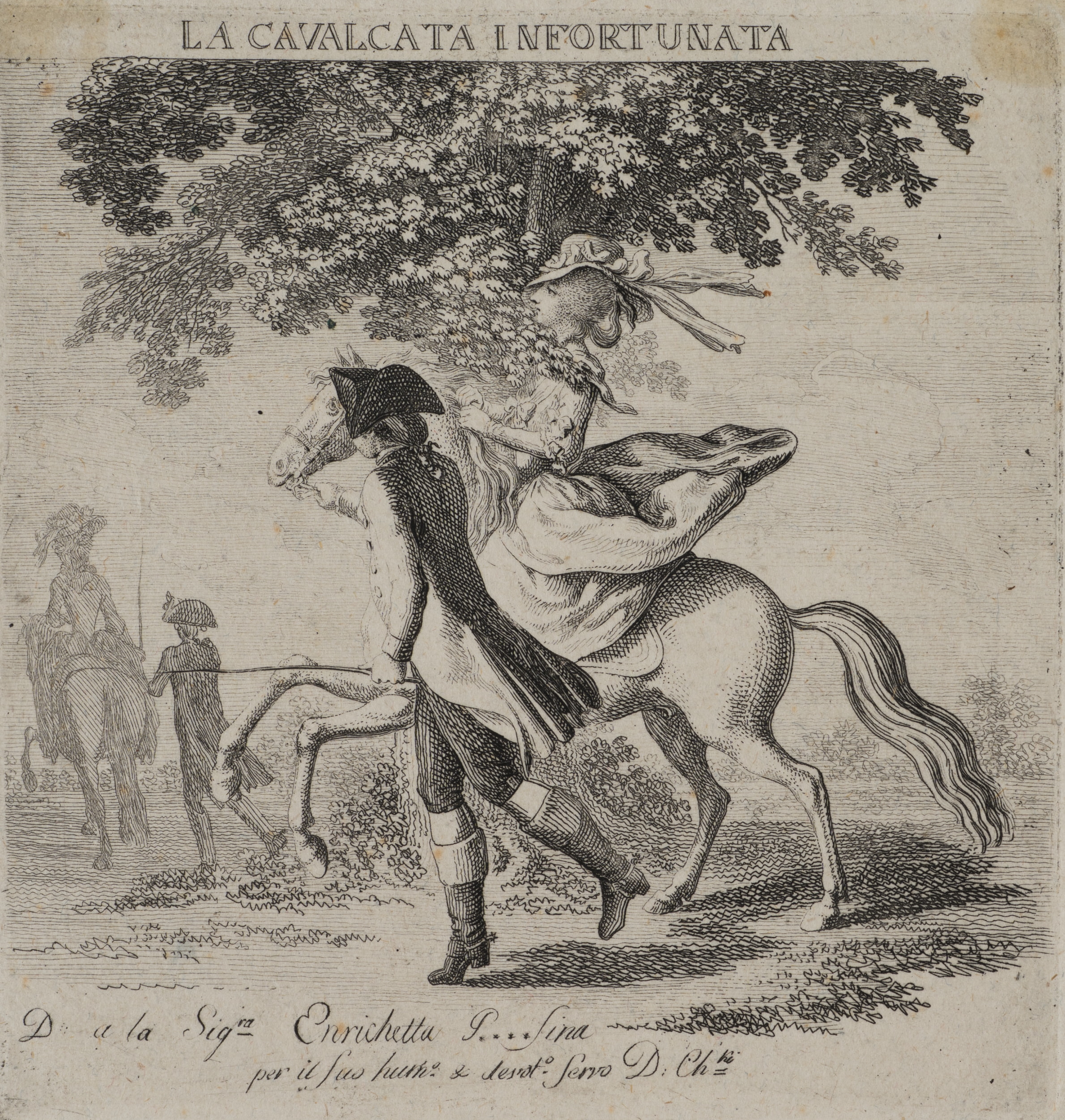La Cavalcata infortunata