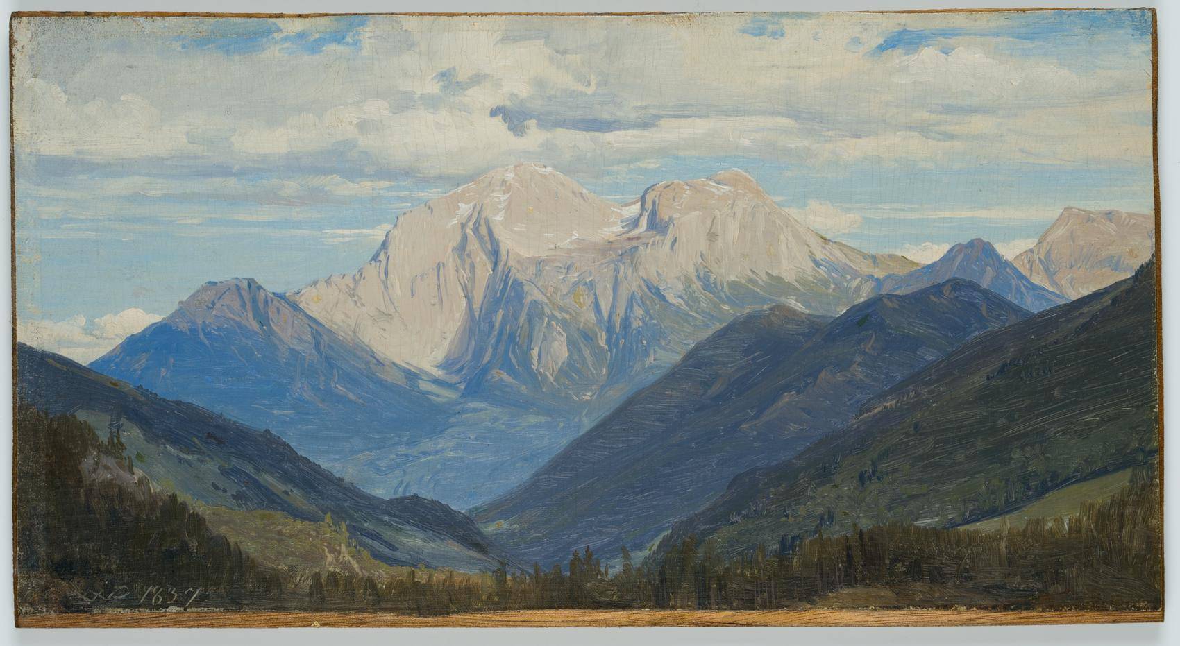 Blick auf den Hohen Göll