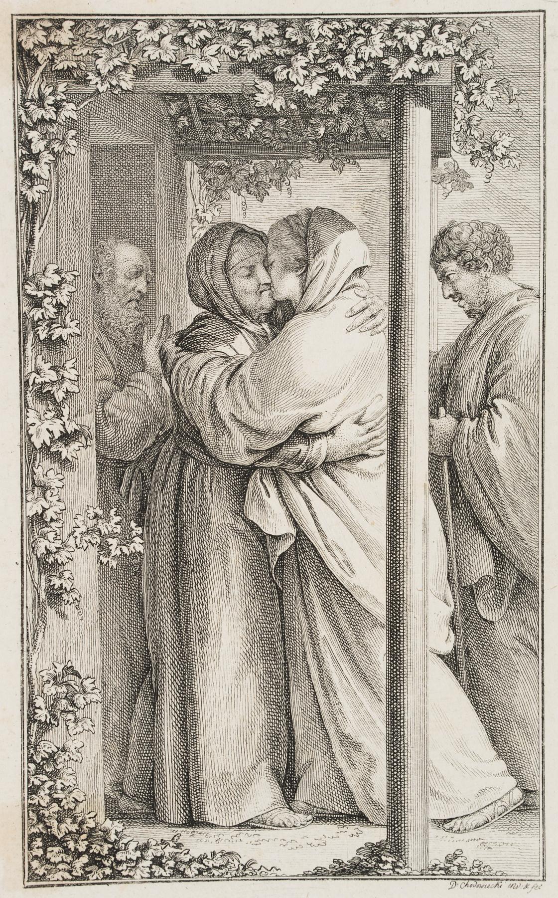 Maria umarmt Elisabeth