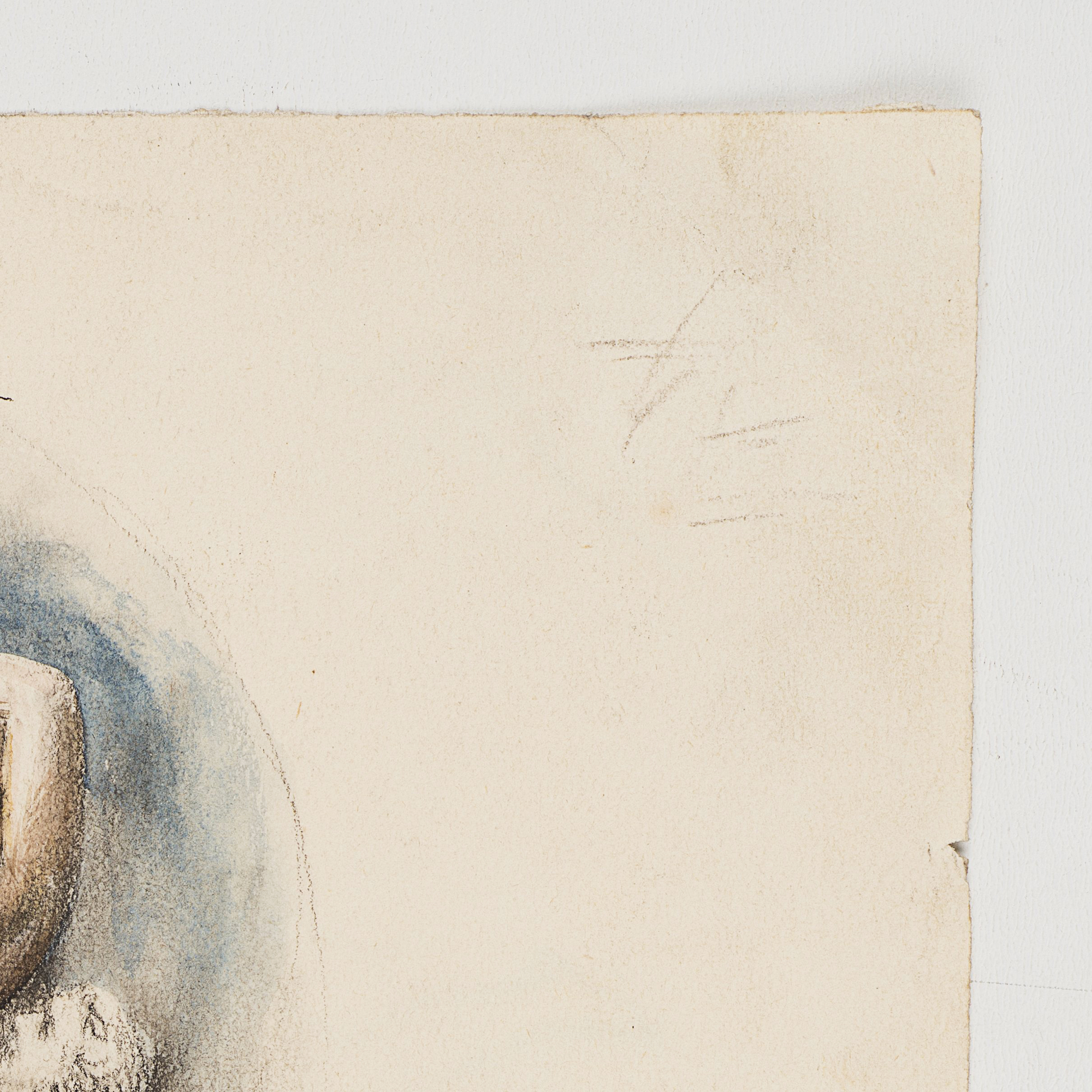 Mythologische Figurengruppe mit Studien