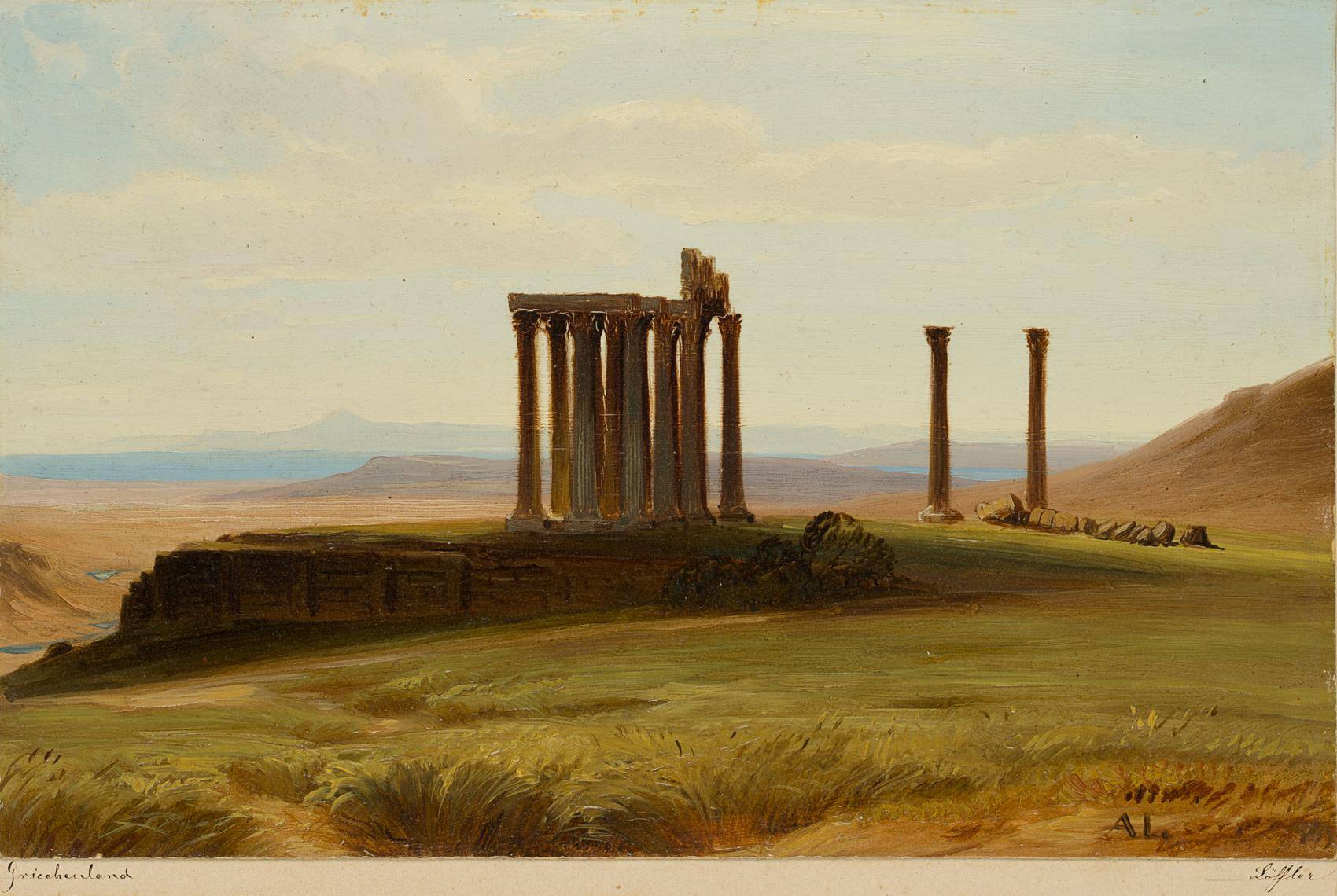 Tempel des Olympischen Zeus (Olympieion) in Athen