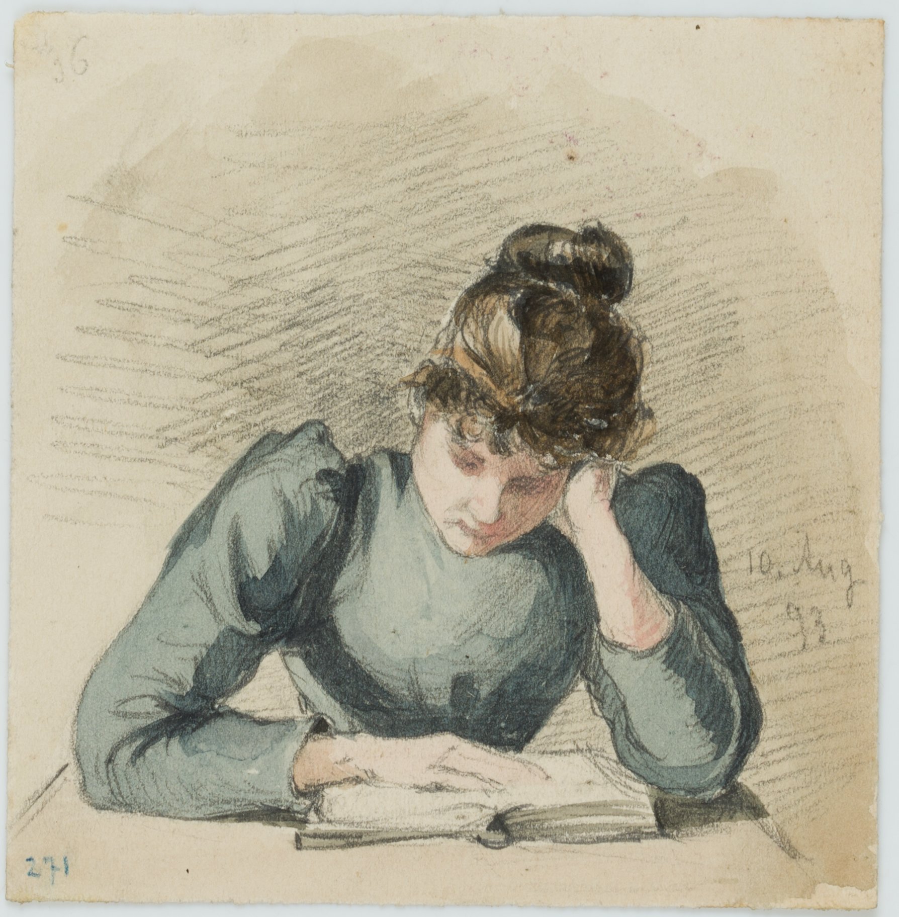 Lesende Dame