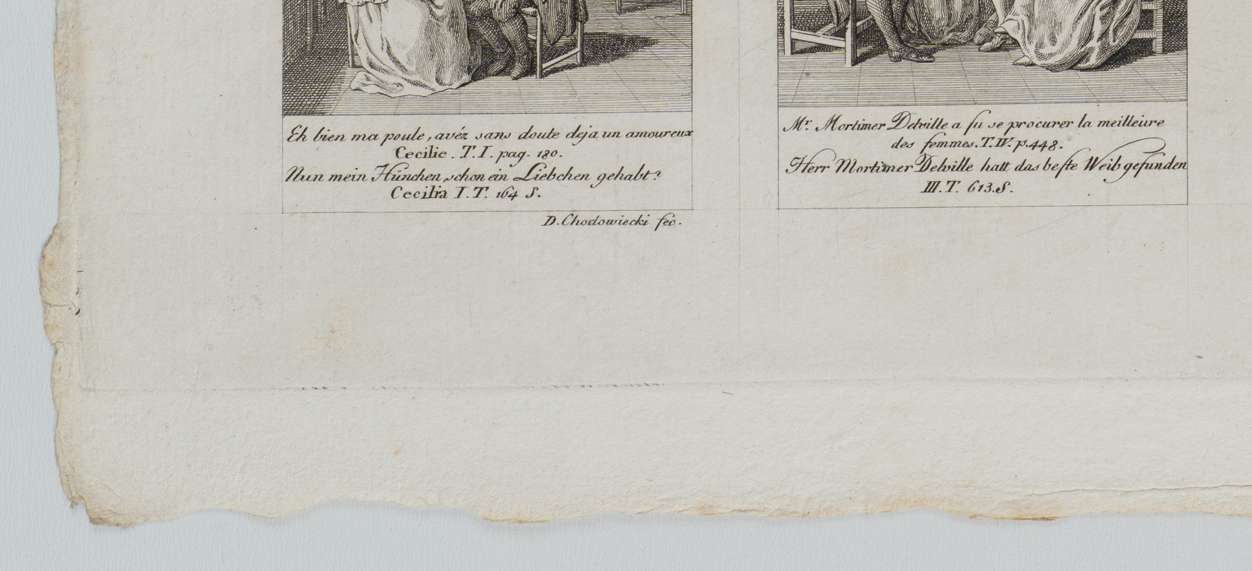 12 Blätter zu Cecilia oder Geschichte einer reichen Waise