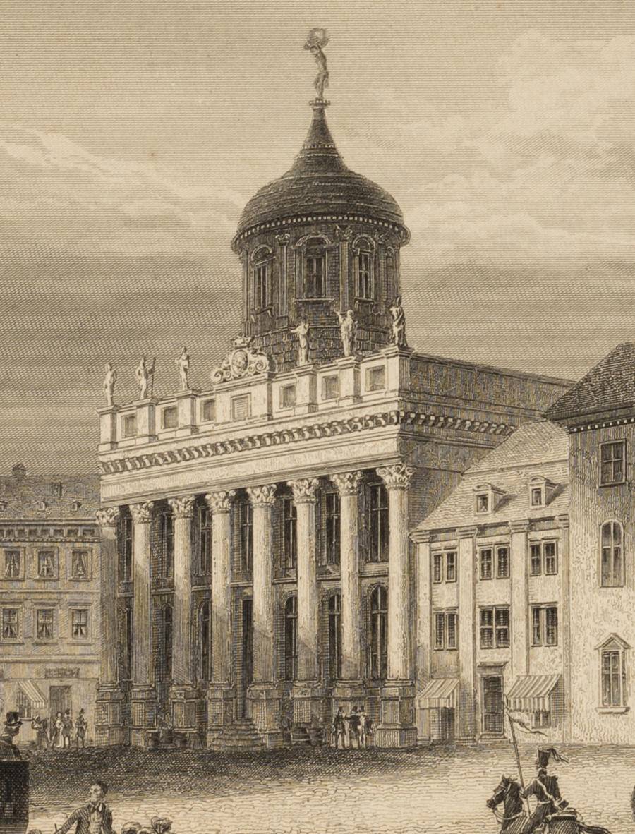 Ansicht des Rathauses in Potsdam