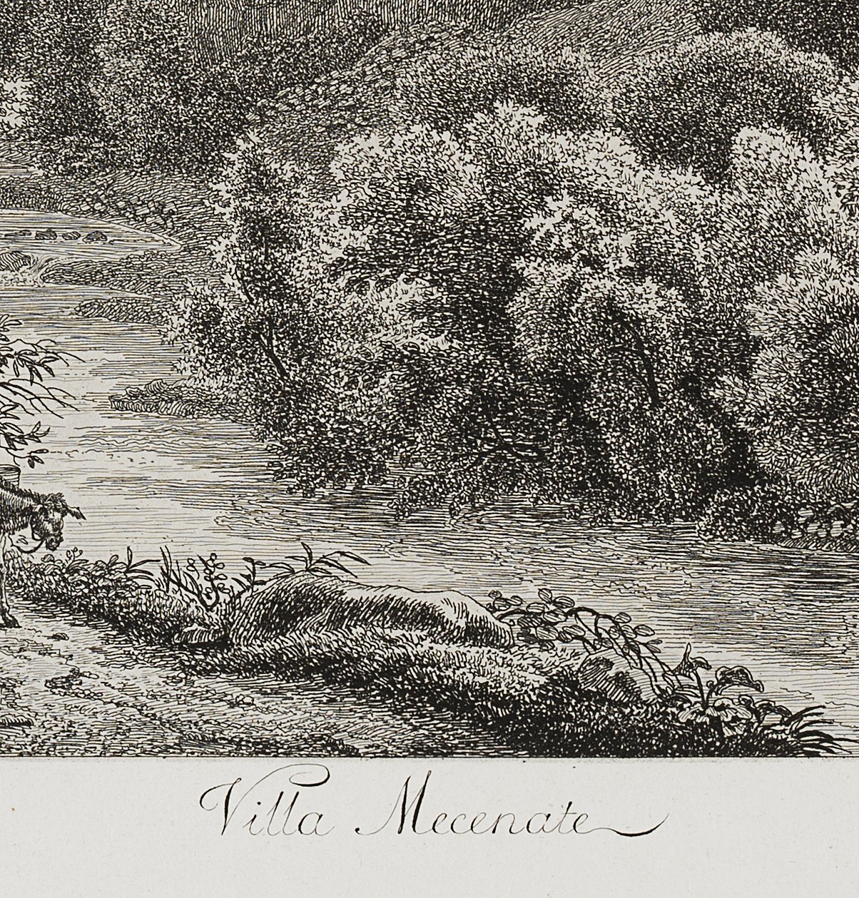 Die Villa des Maecenas in Tivoli